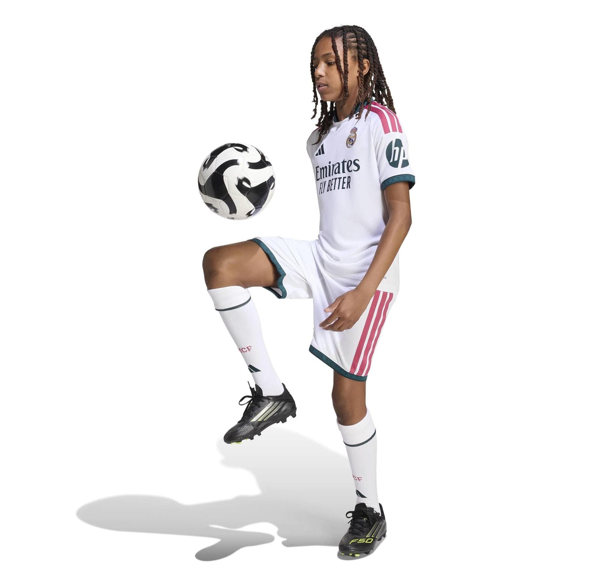 adidas adidas Real H Jsy Y Çocuk Forması Beyaz - 3