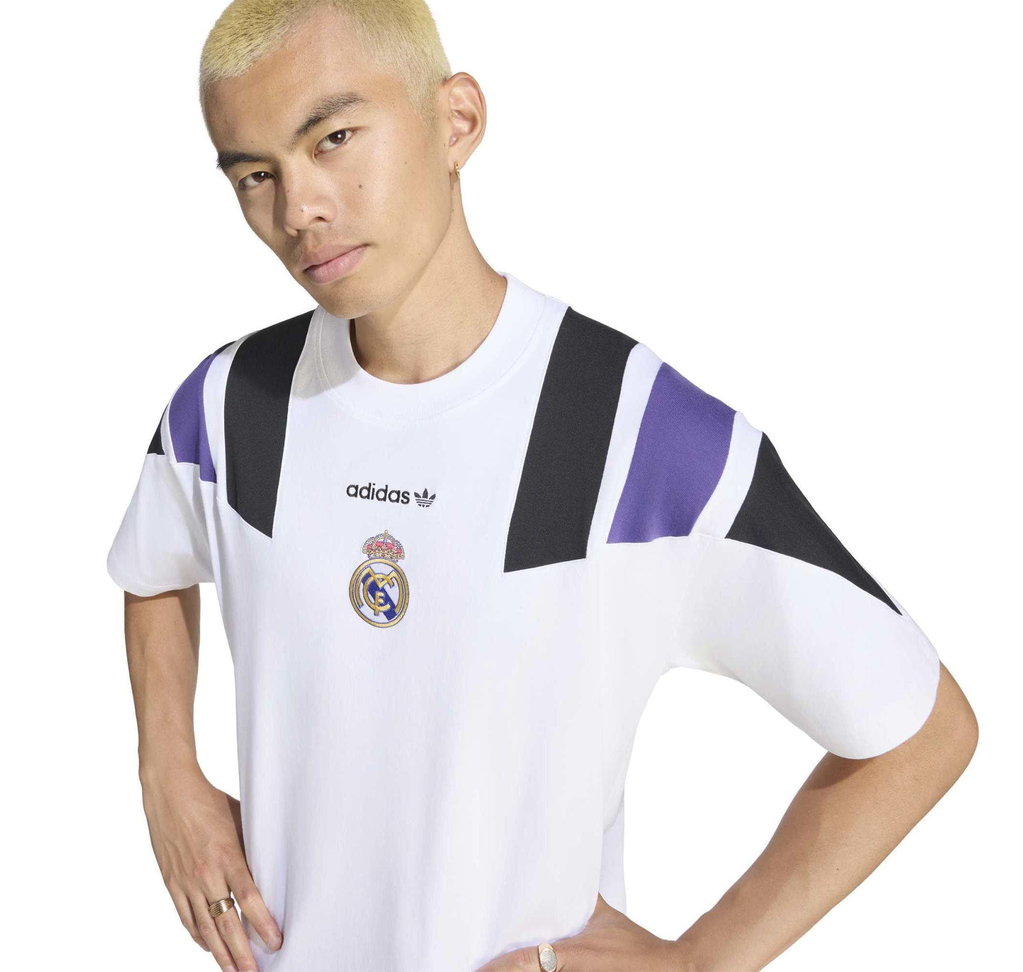 adidas adidas Real Madrid Eqt Tee Erkek T-Shirt Beyaz - 4