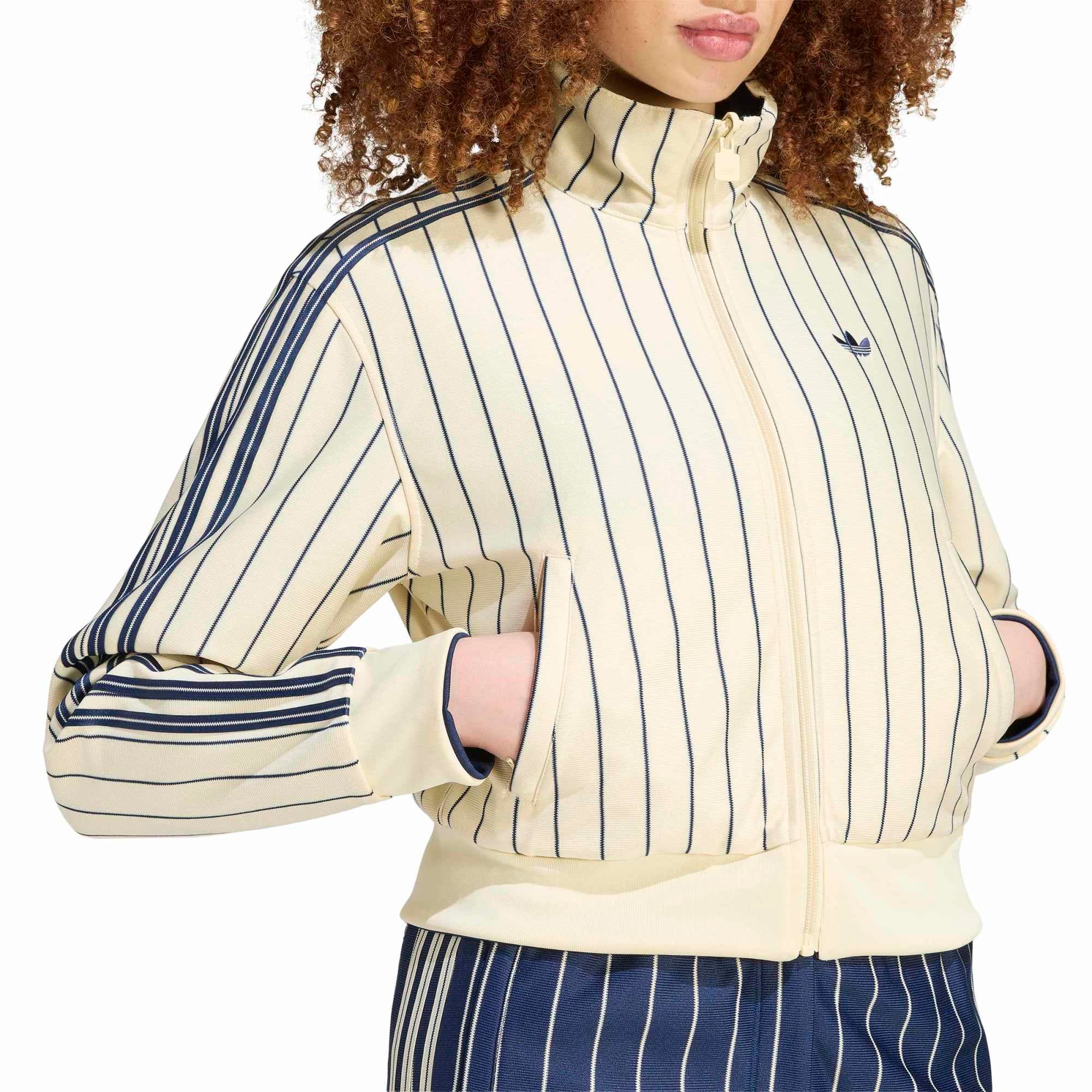 adidas adidas Rever. Fb Tt Kadın Ceket Krem - 4