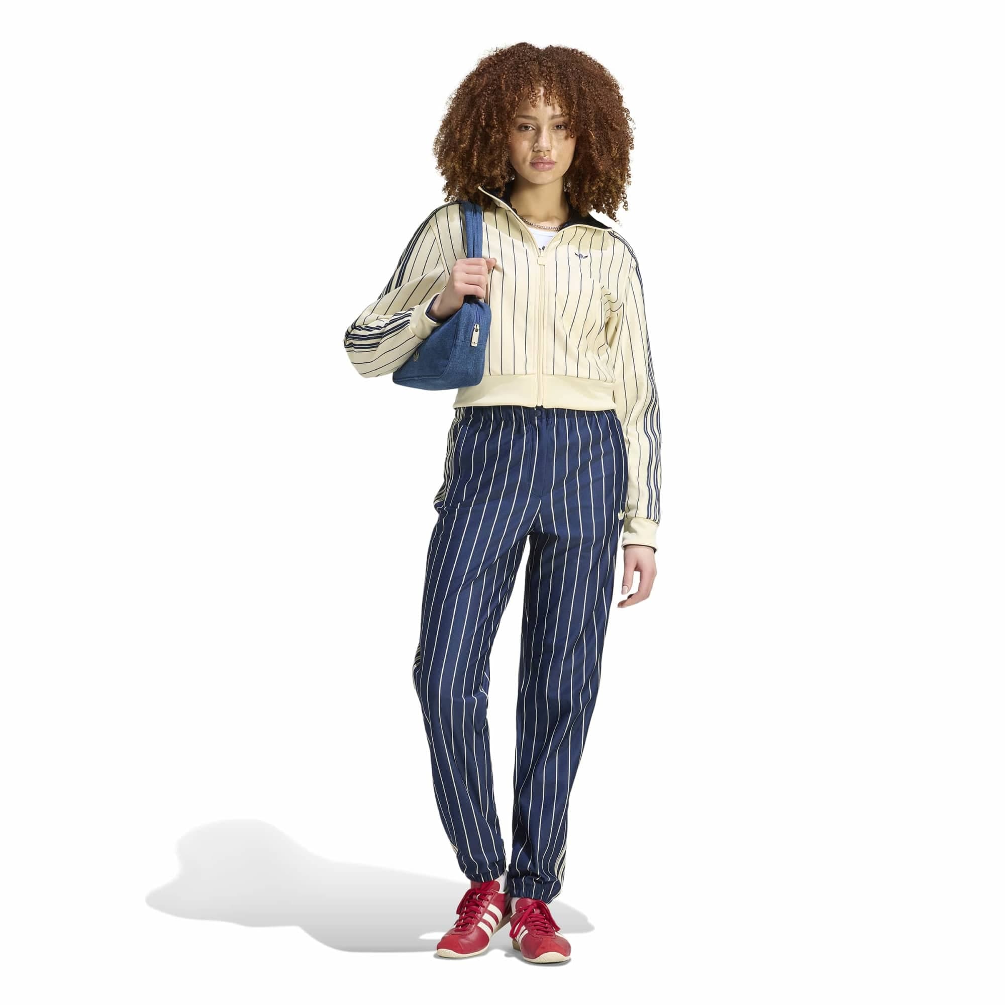 adidas adidas Rever. Fb Tt Kadın Ceket Krem - 5