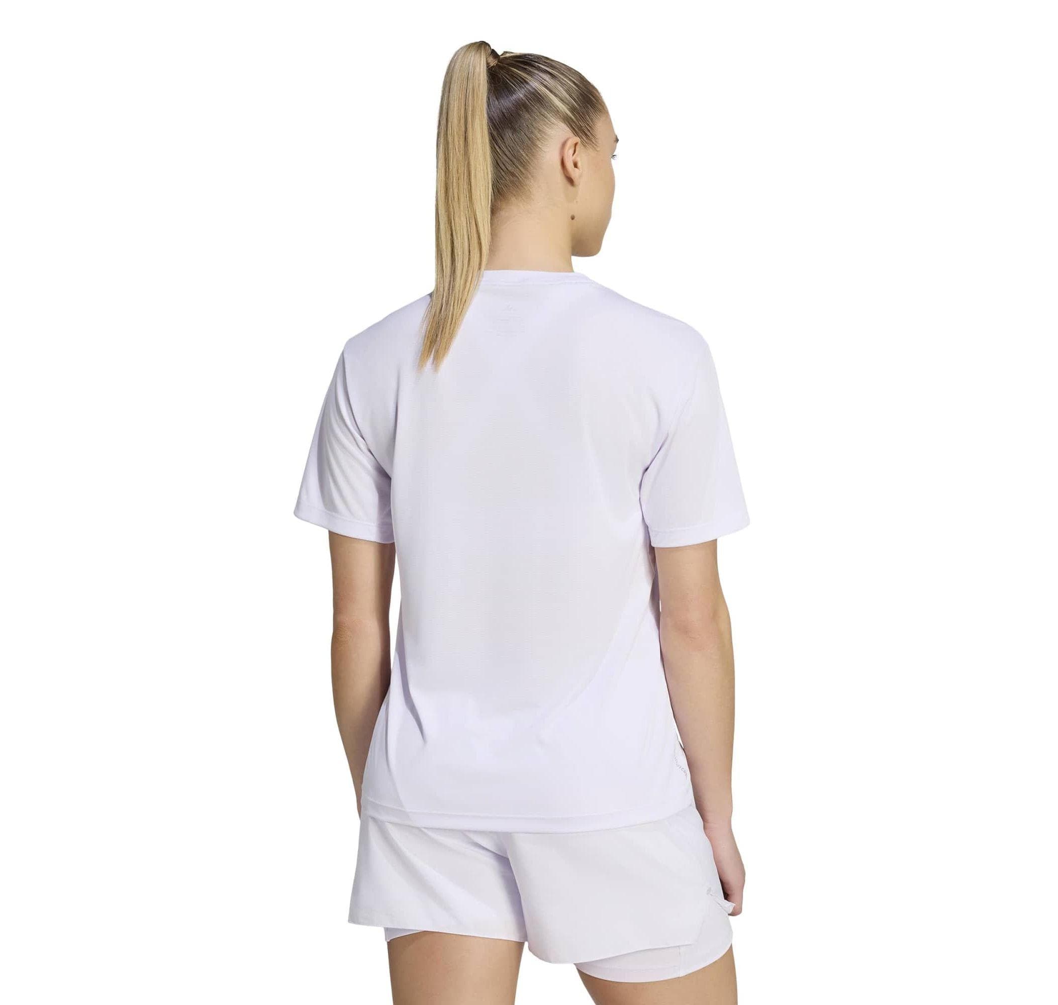 adidas adidas Run Ess Tee W Kadın T-Shirt Mor - 2