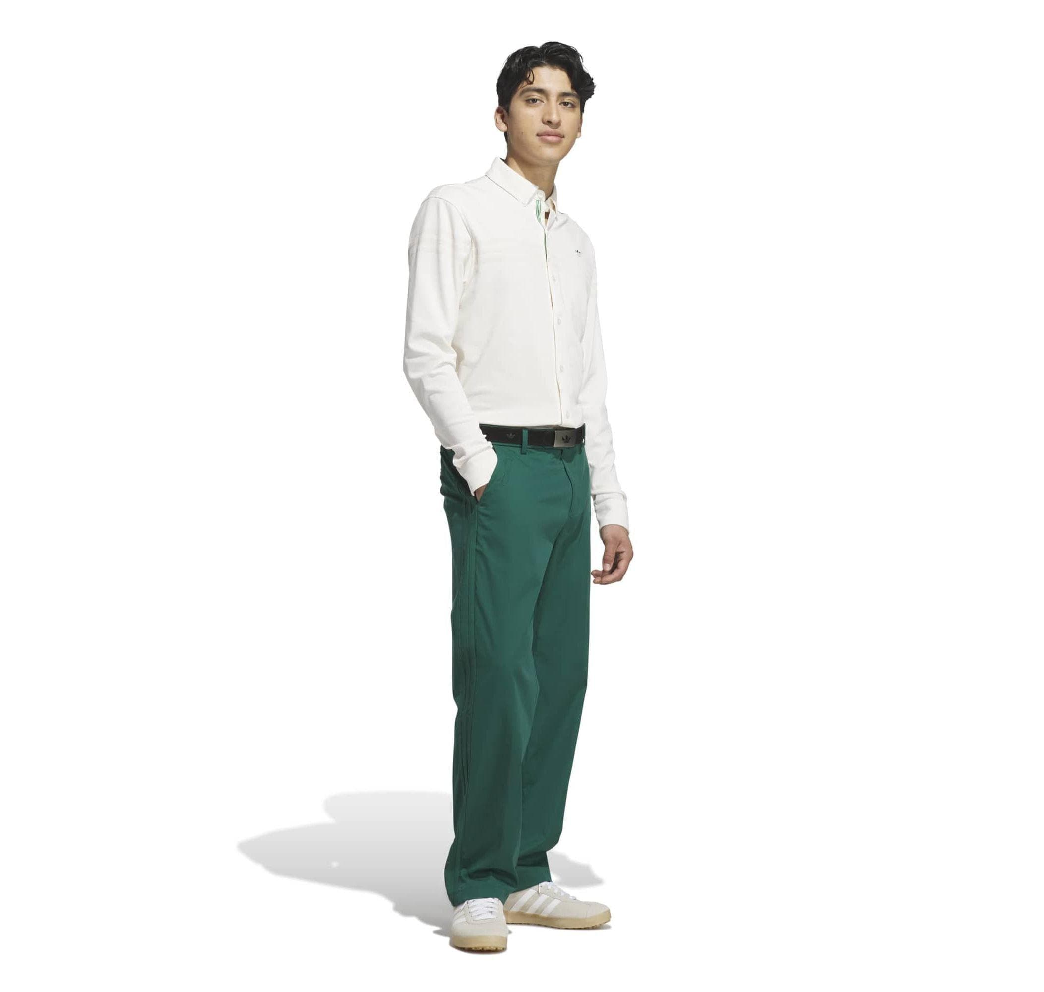 adidas adidas S Ls Button Up Erkek T-Shirt Beyaz - 5
