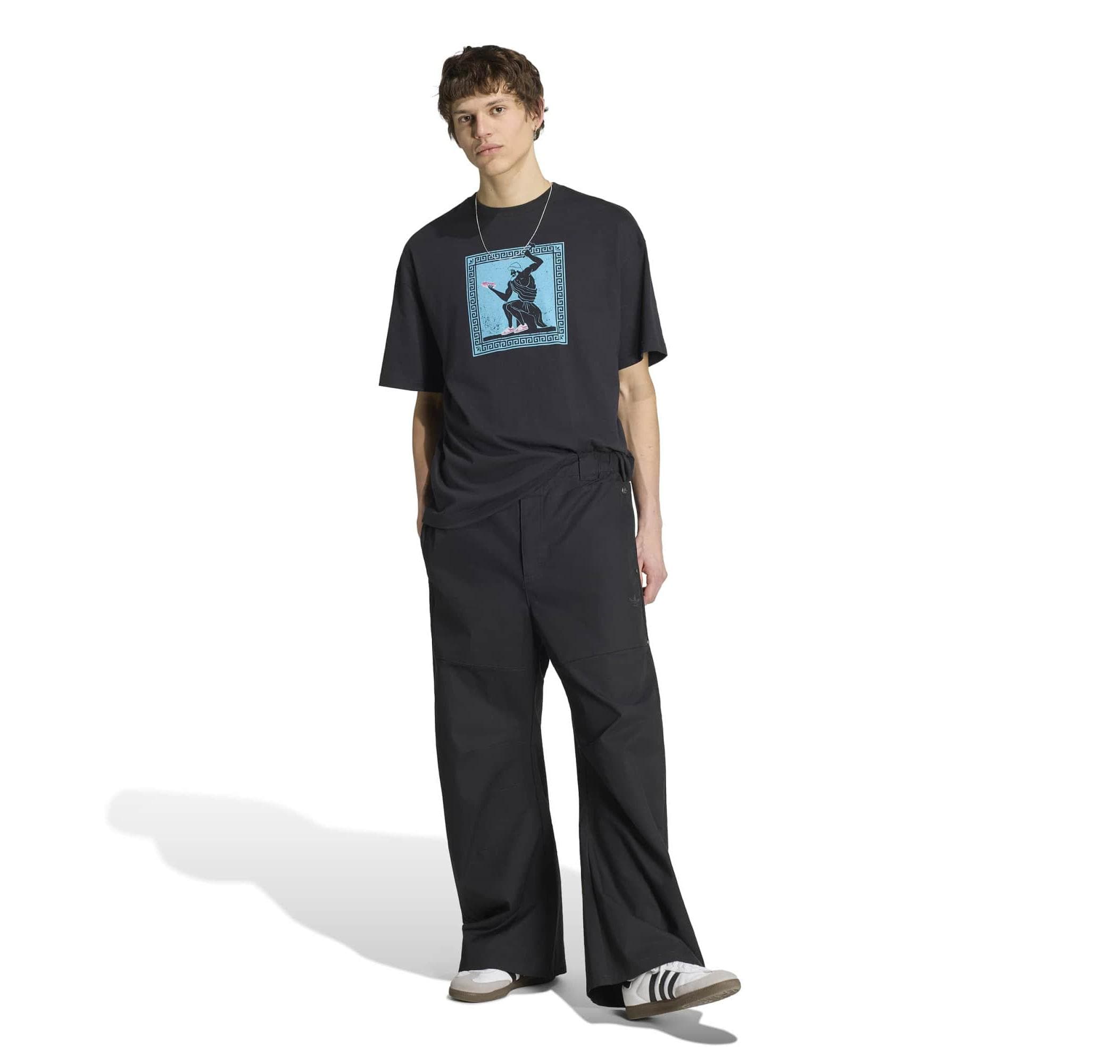 adidas adidas Sneaker God Erkek T-Shirt Siyah - 3