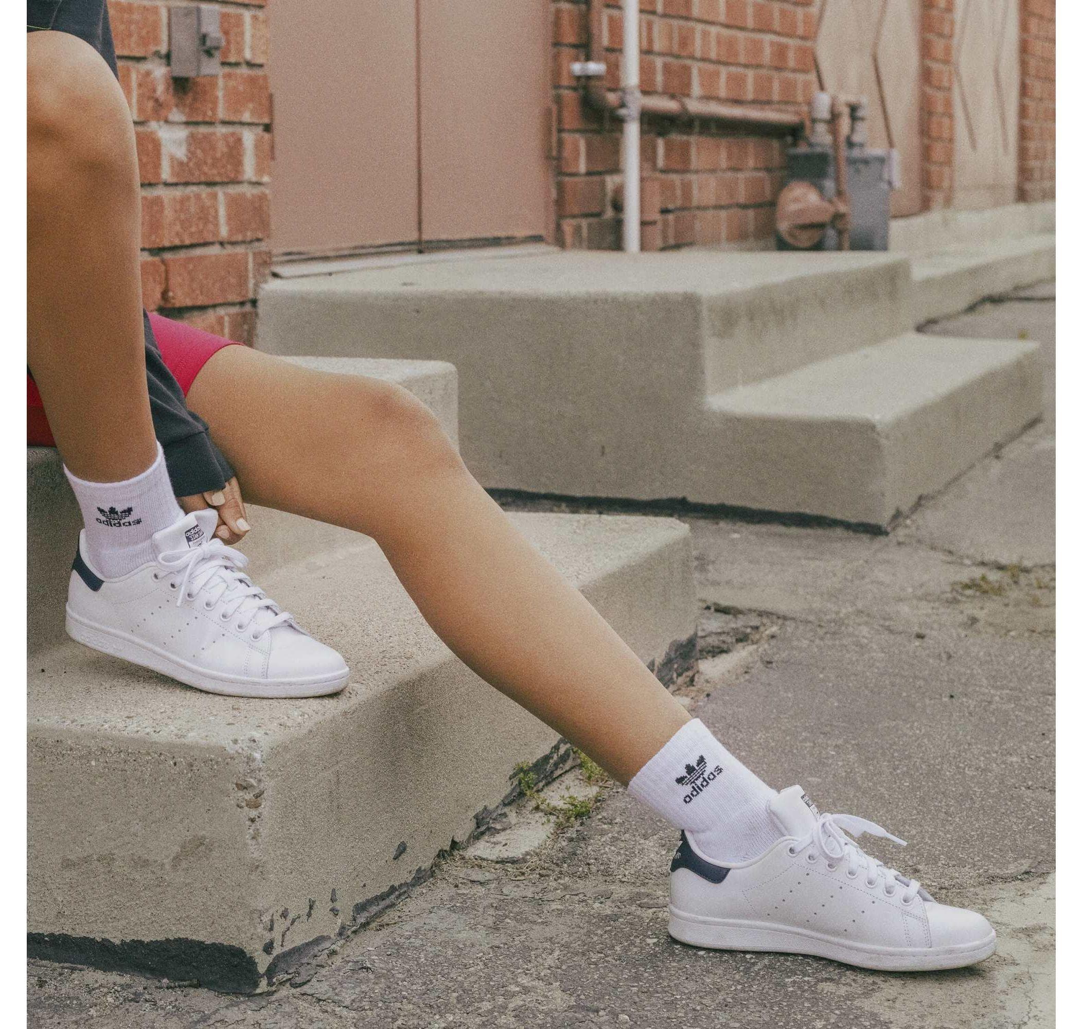 adidas adidas Stan Smıth Erkek Spor Ayakkabı Beyaz - 8