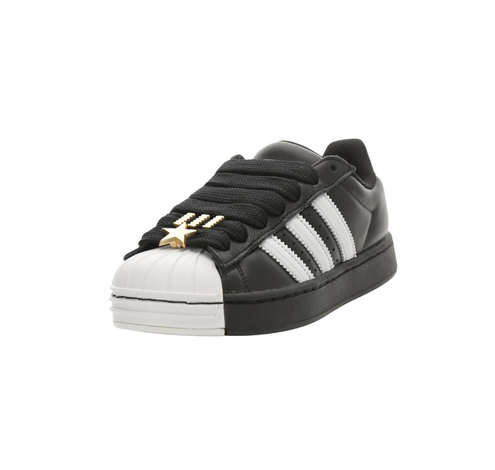 adidas adidas Superstar St W Kadın Spor Ayakkabı Siyah - 2