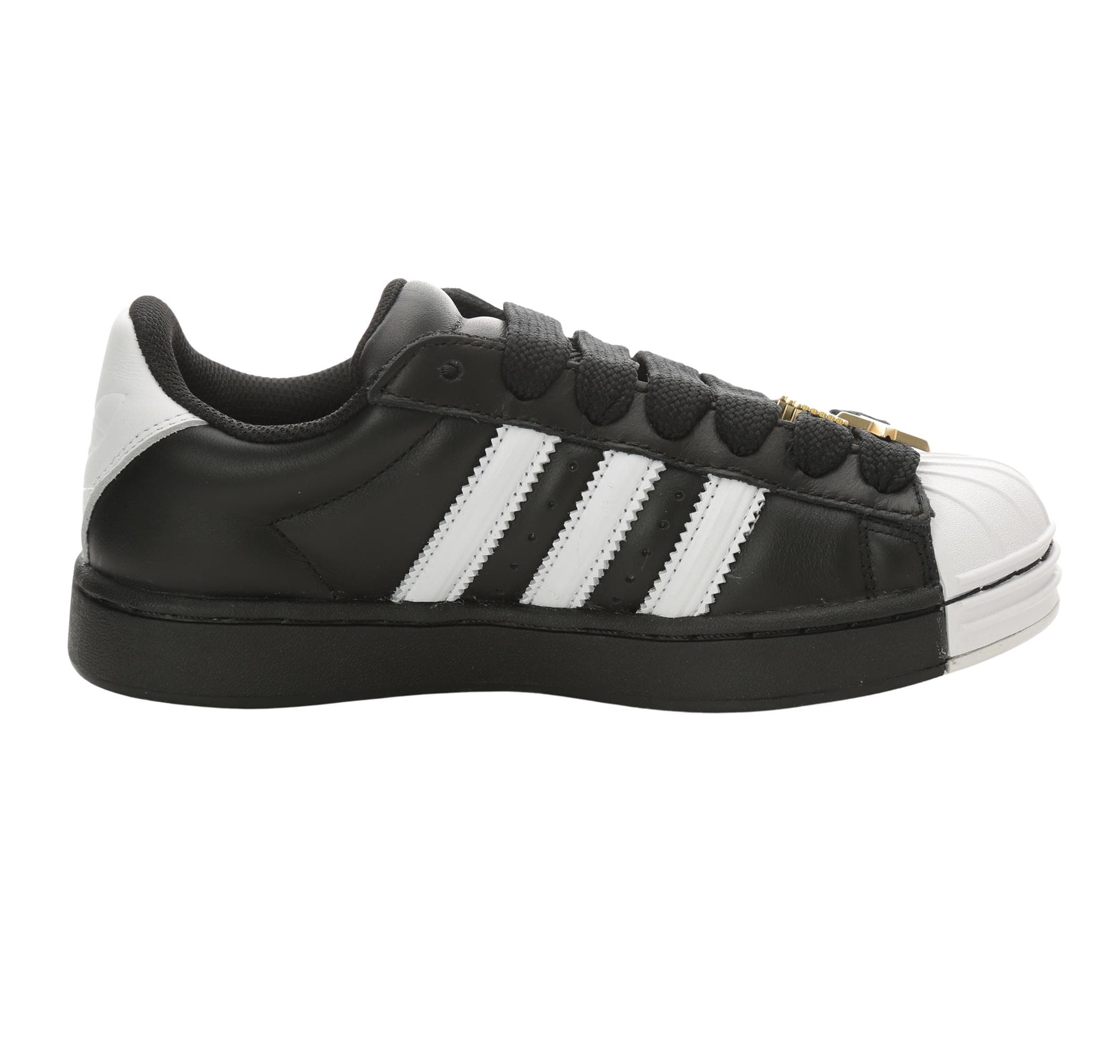 adidas adidas Superstar St W Kadın Spor Ayakkabı Siyah - 4
