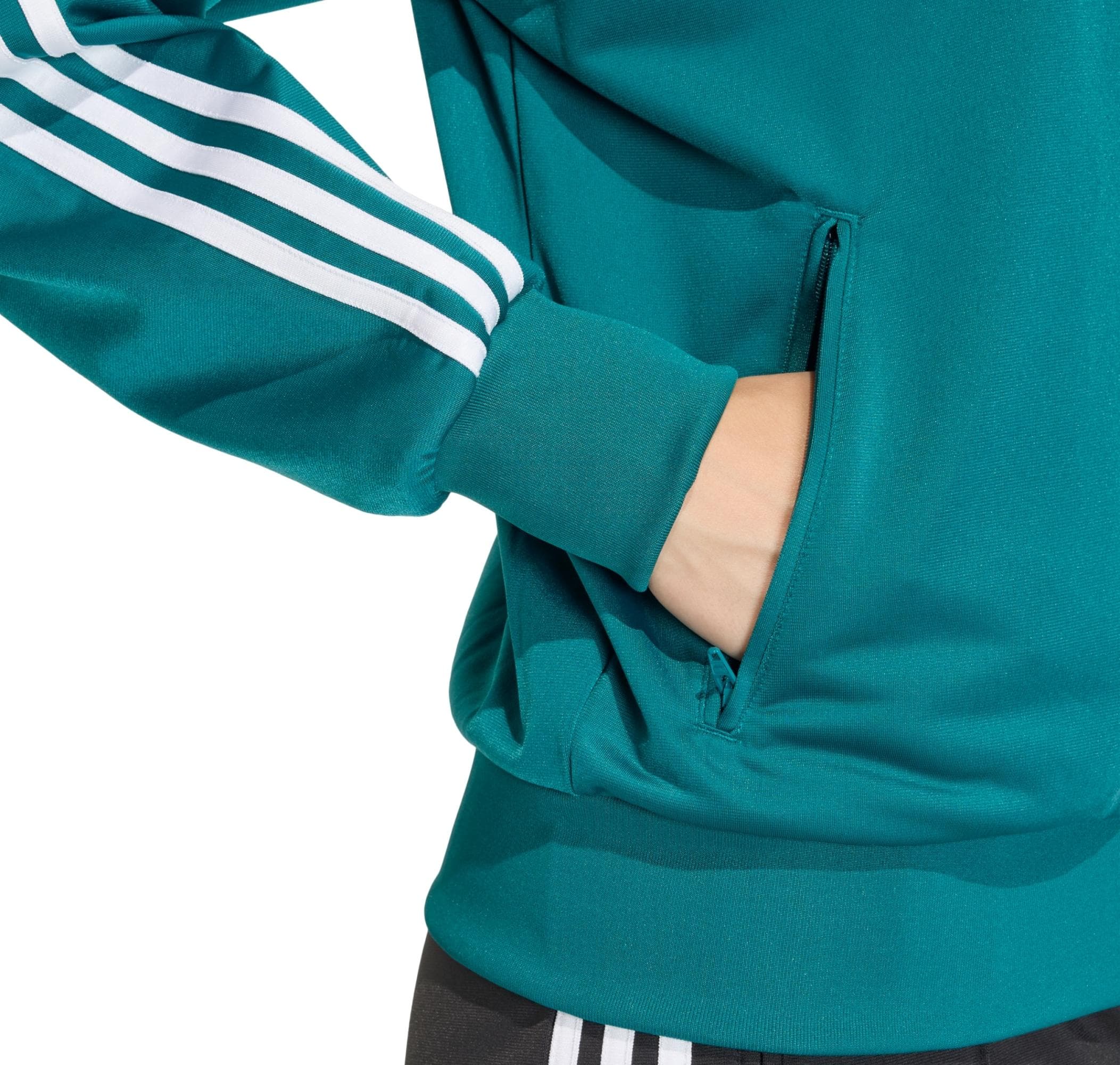 adidas adidas Tulle Fb Tt Kadın Ceket Turkuaz - 4