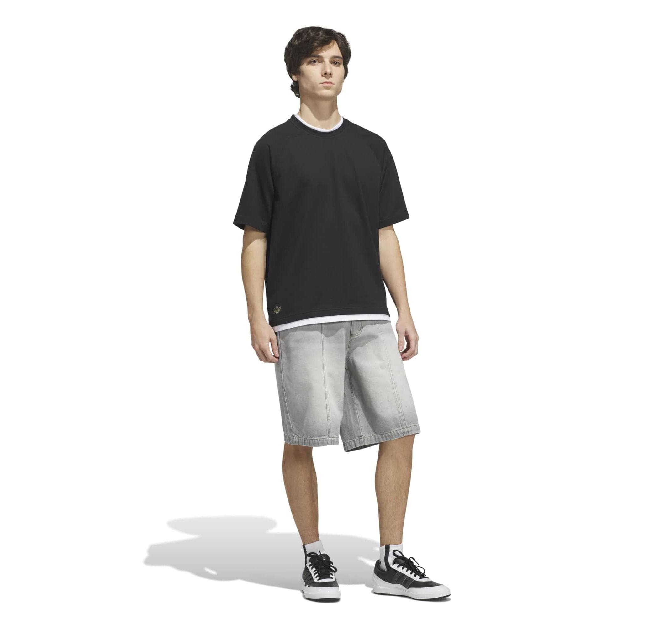 adidas adidas Tysh Prem Tee Erkek T-Shirt Siyah - 4