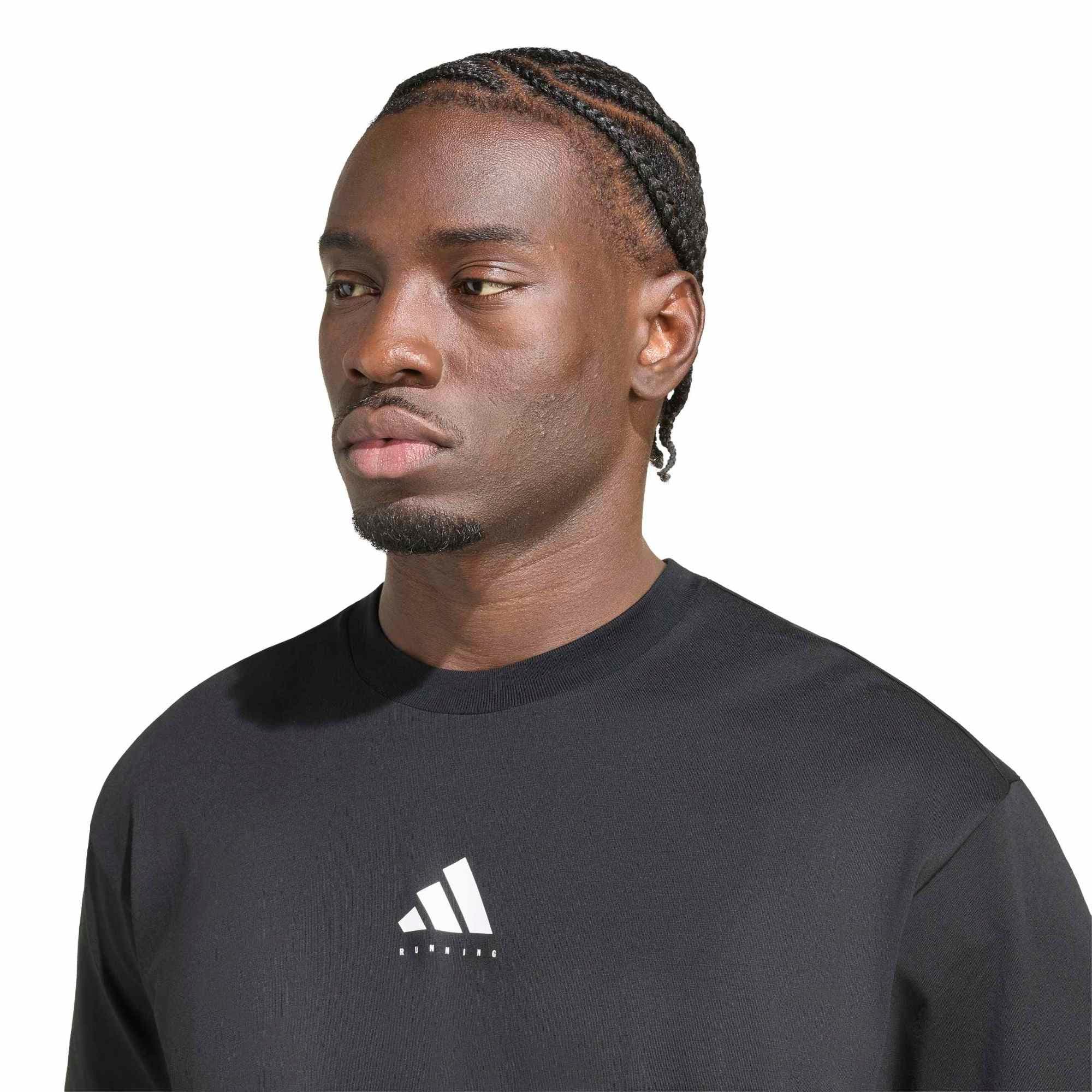 adidas adidas U Run Cat G T Erkek T-Shirt - 3