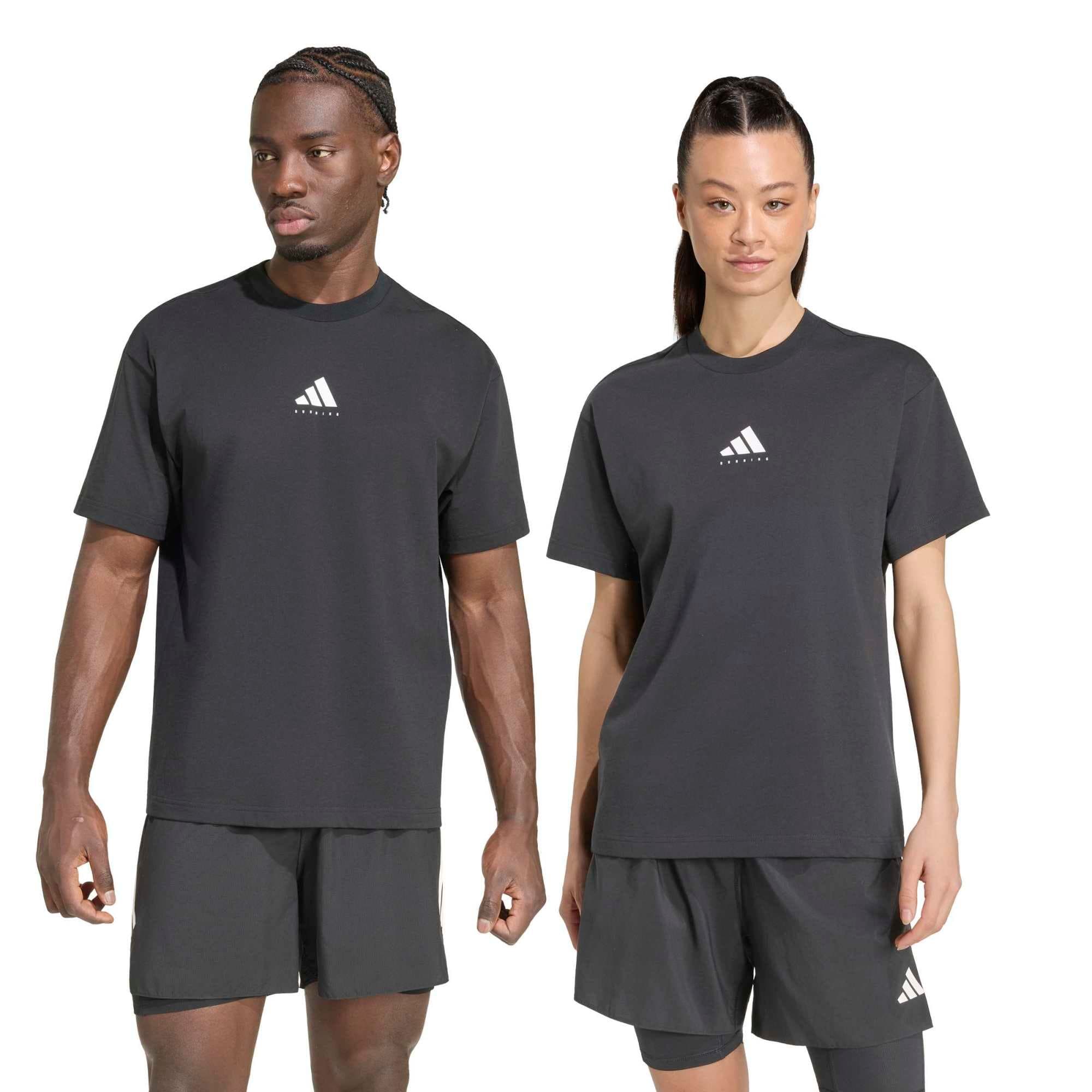 adidas adidas U Run Cat G T Erkek T-Shirt - 6