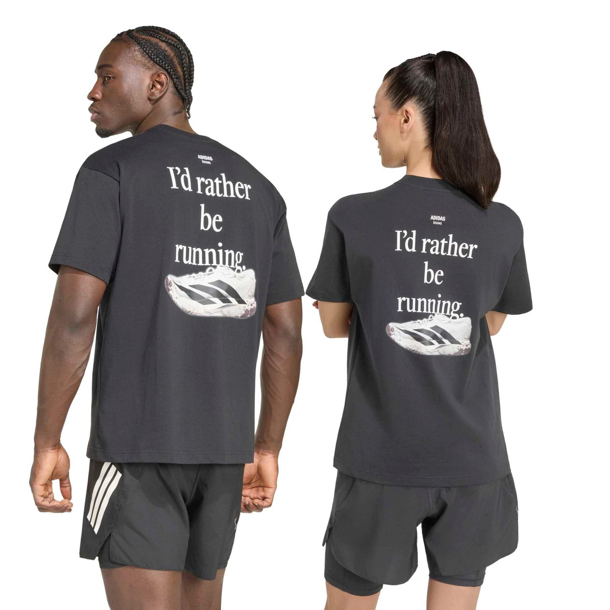 adidas adidas U Run Cat G T Erkek T-Shirt - 7