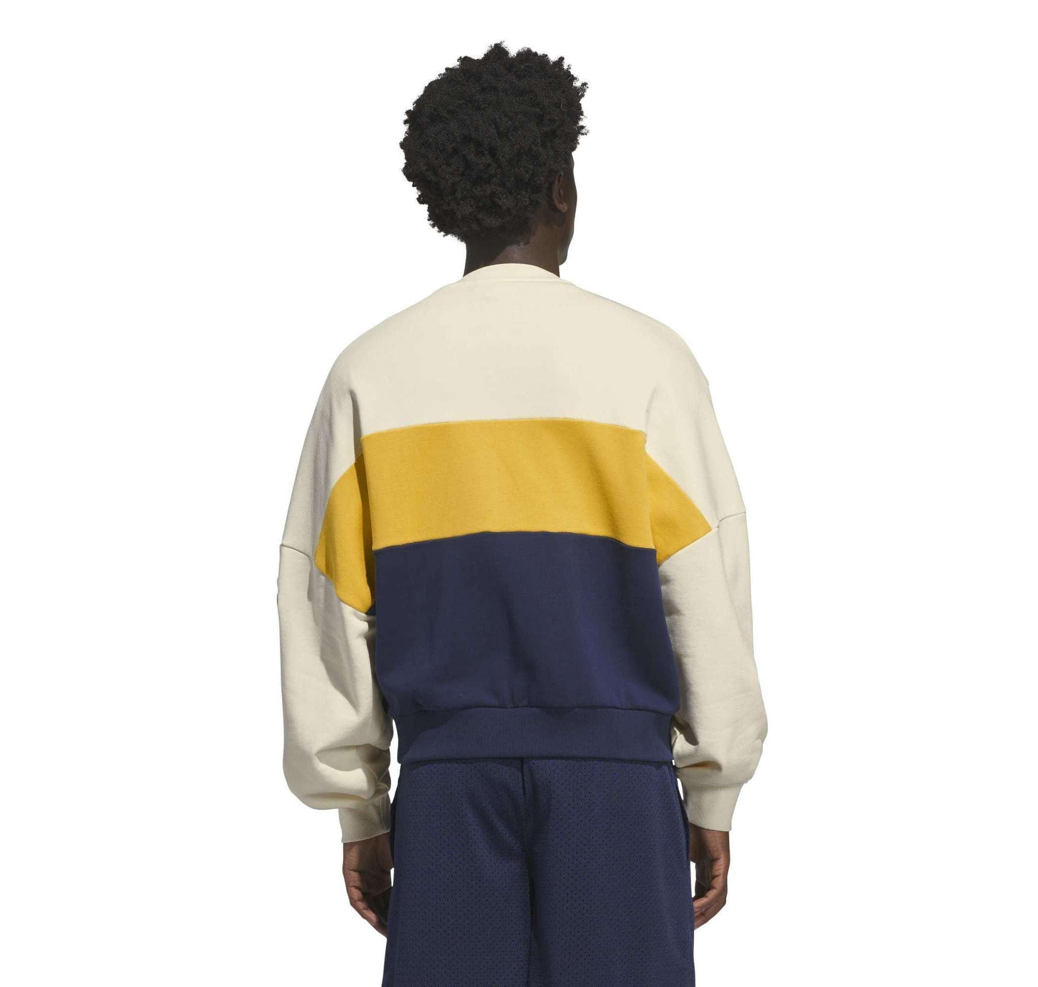 adidas adidas Varsıty Crew Erkek Sweatshirt Krem - 2