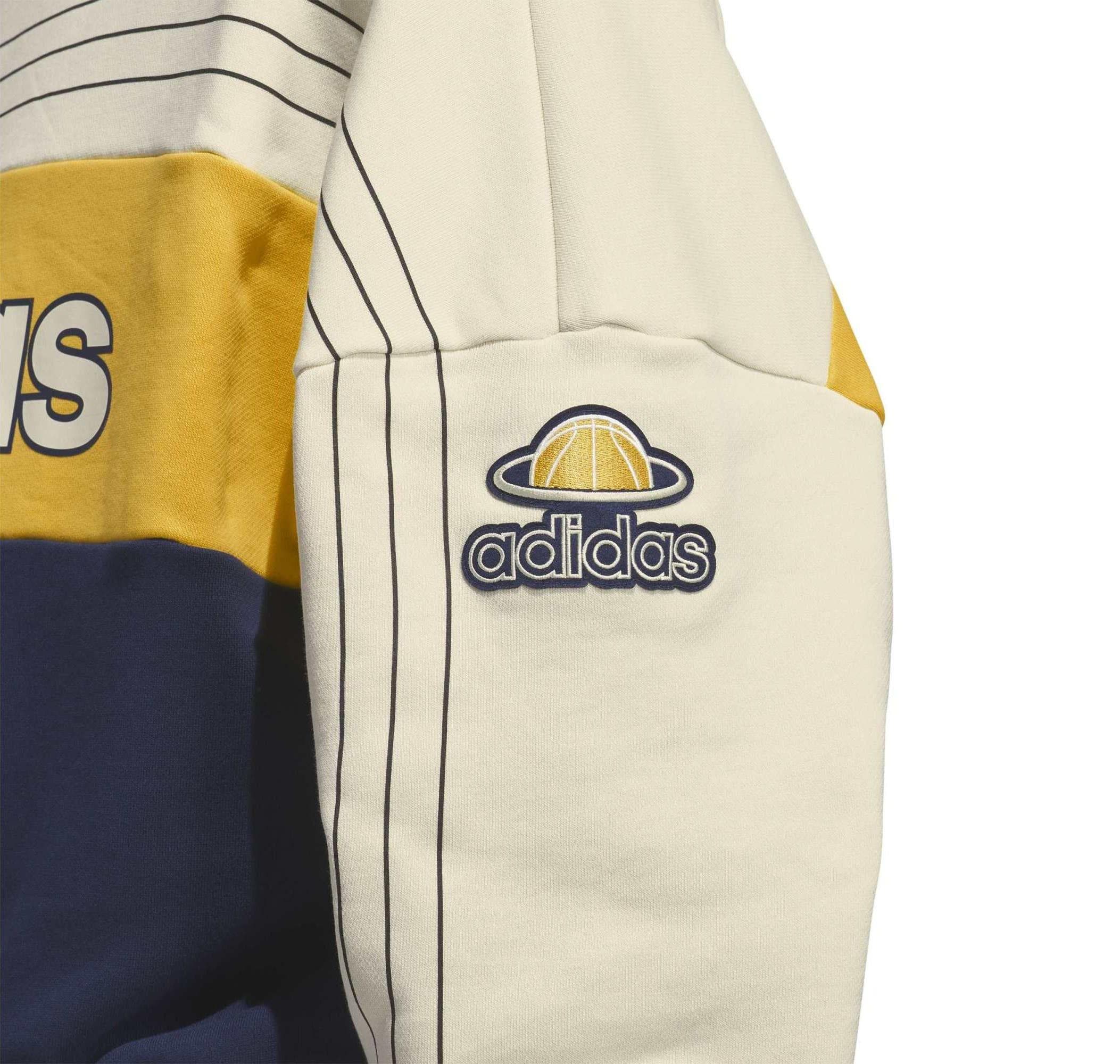 adidas adidas Varsıty Crew Erkek Sweatshirt Krem - 4