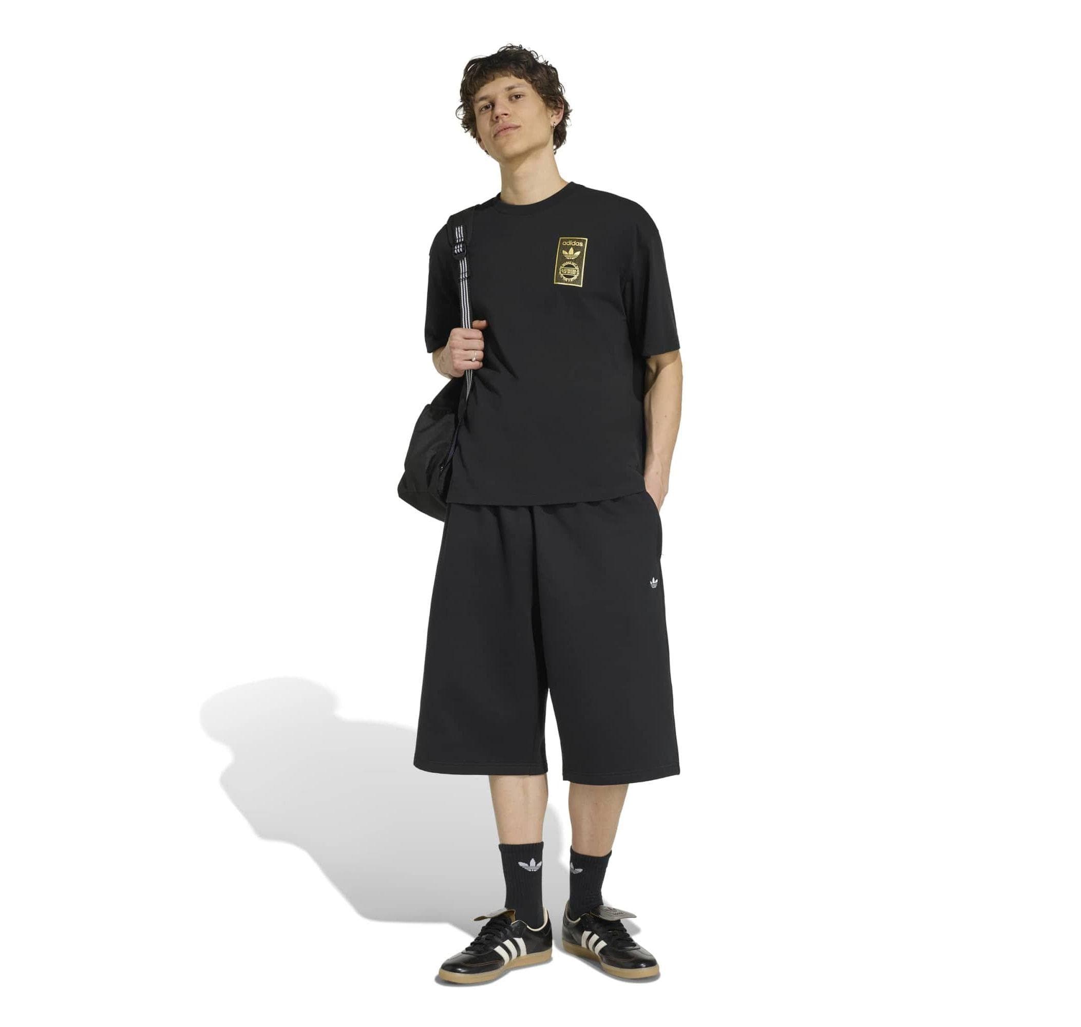 adidas adidas Varsıty Gold Tl Erkek T-Shirt Siyah - 3