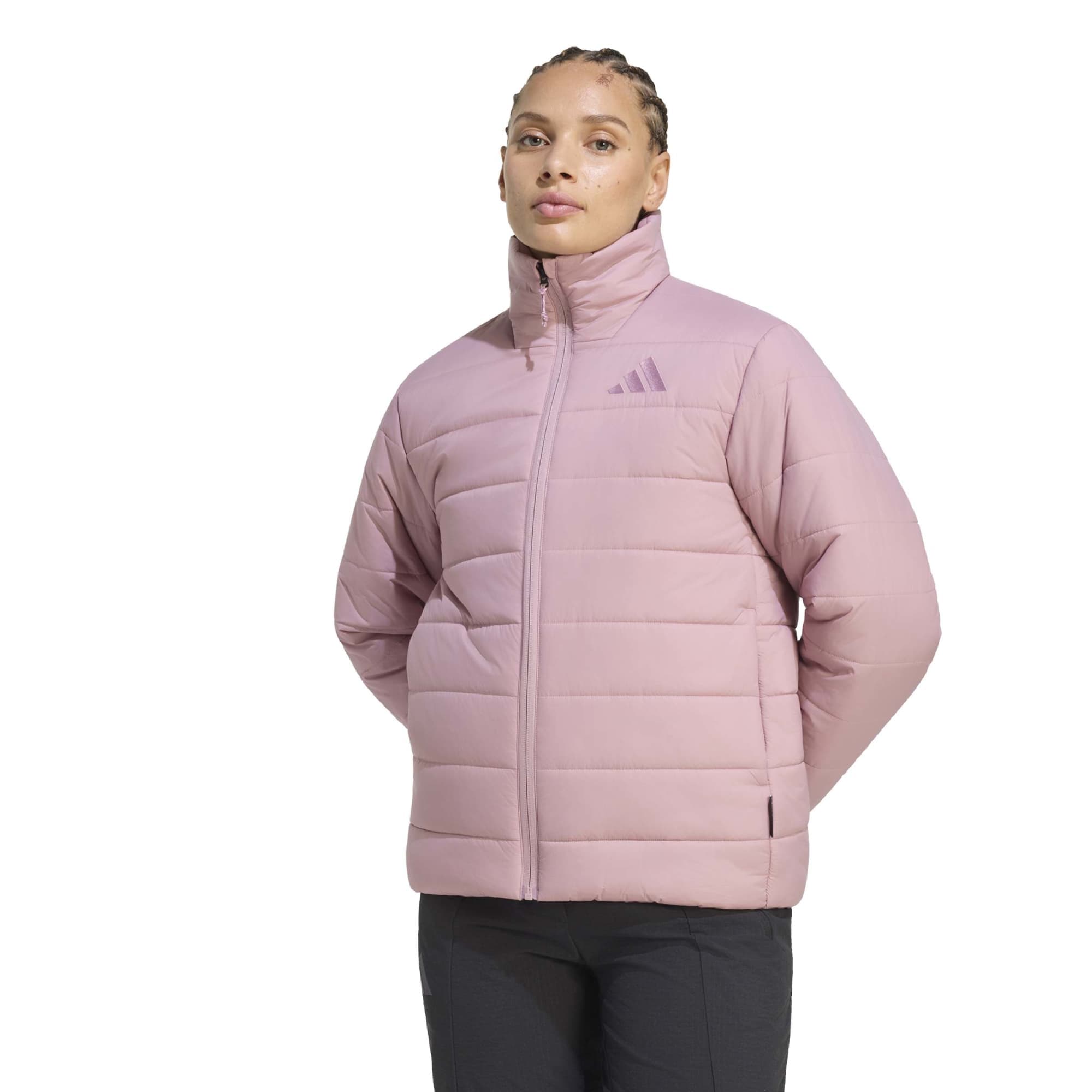 adidas adidas W Mt Ess Pad J Kadın Mont Pembe