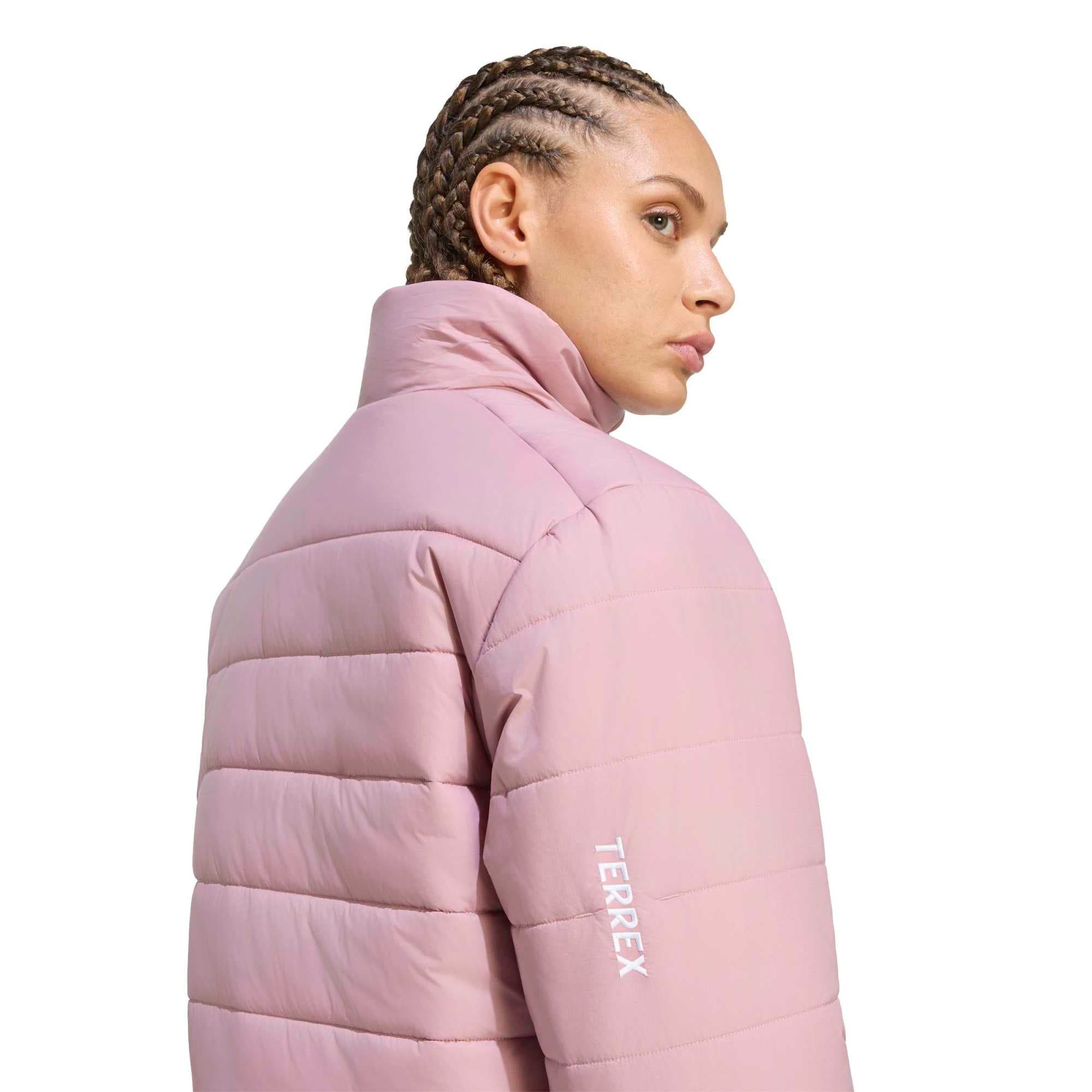 adidas adidas W Mt Ess Pad J Kadın Mont Pembe - 3