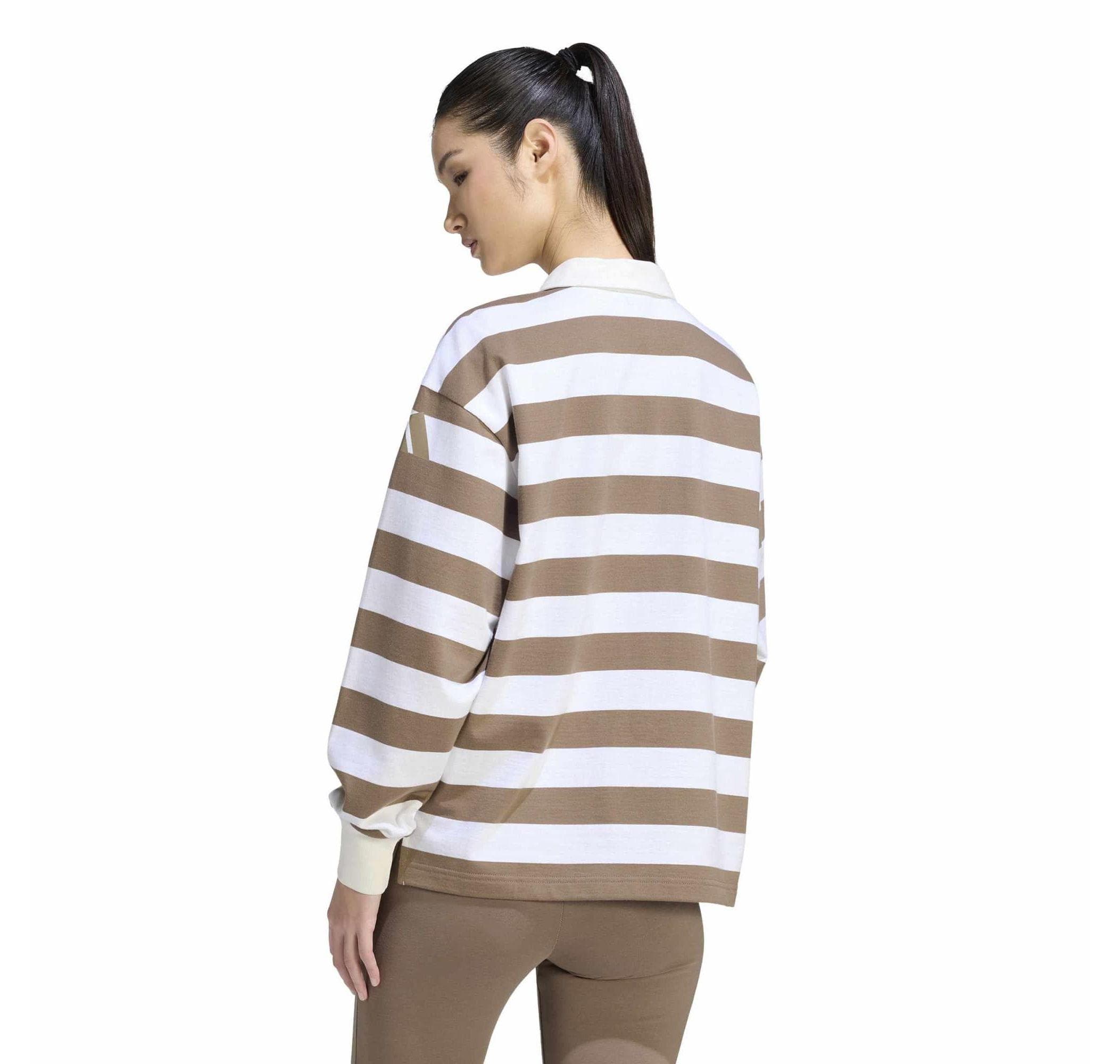 adidas adidas W Sl+ Ft Ls Pl Kadın T-Shirt Haki - 2