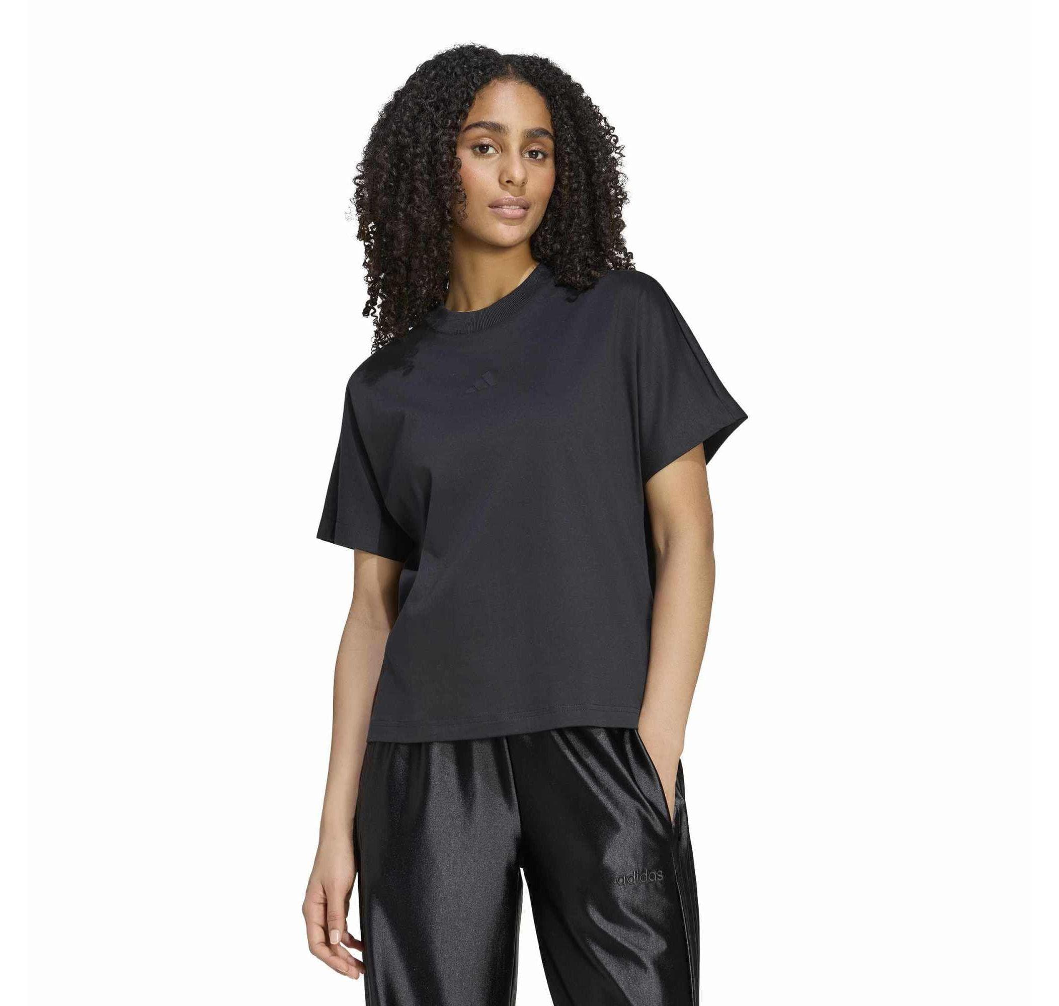 adidas adidas W Sl L T Kadın T-Shirt Siyah