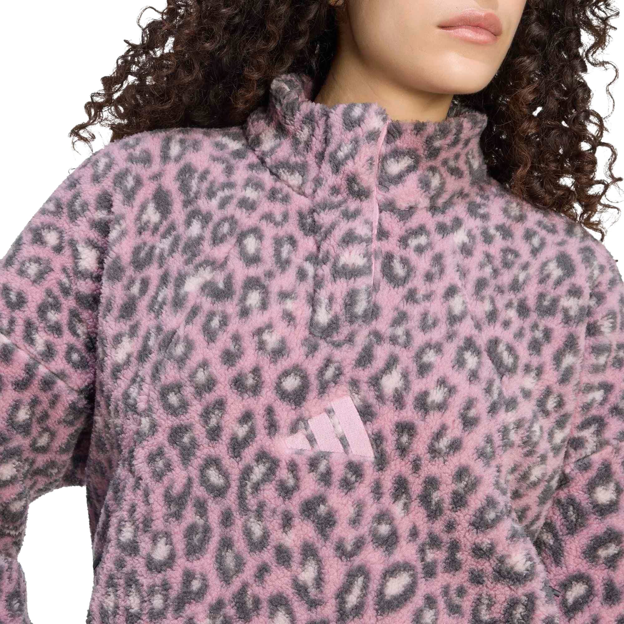 adidas adidas W Xpl Hp Sp Aop Kadın Sweatshirt Pembe - 3
