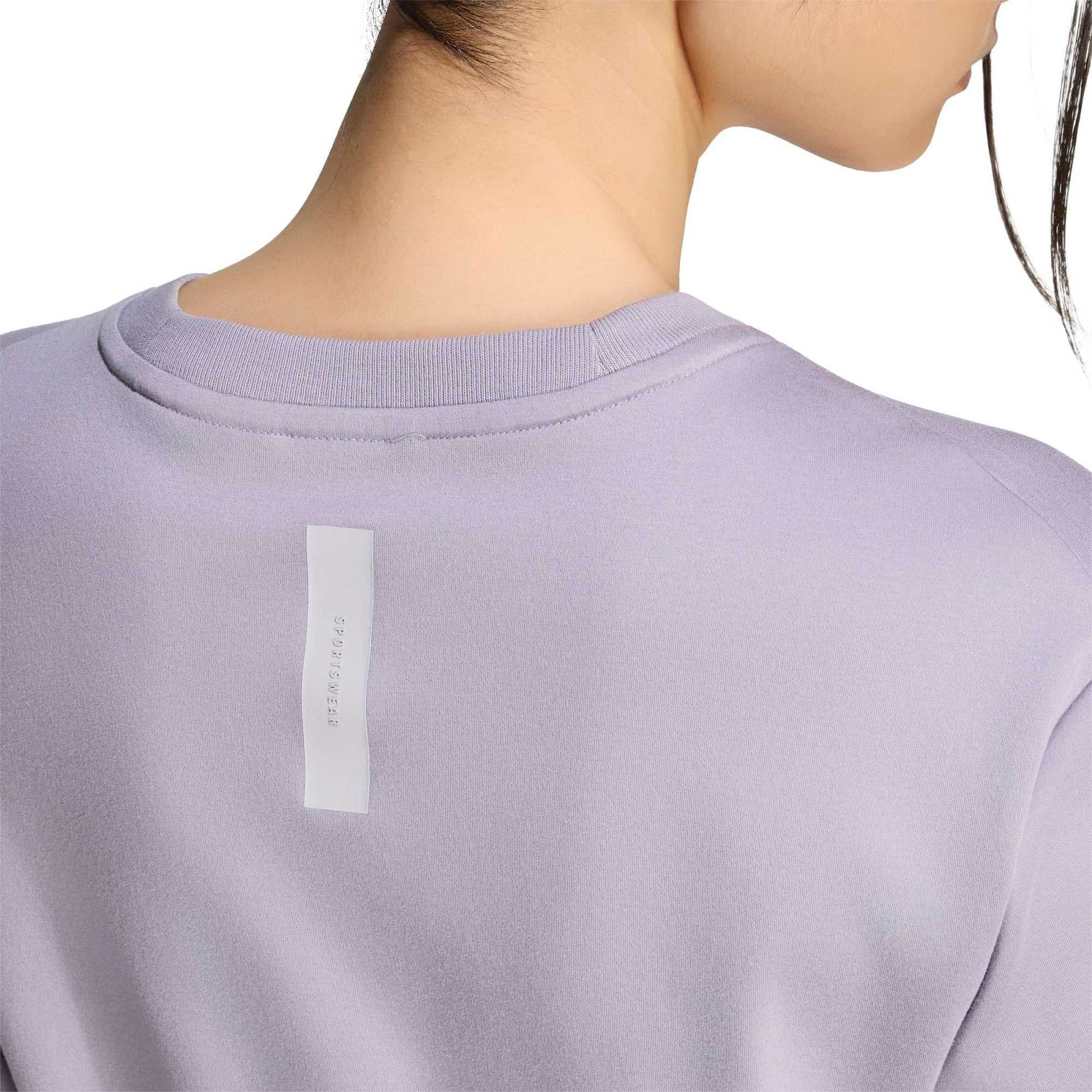 adidas adidas W Z.n.e. Tee Kadın Mor - 4