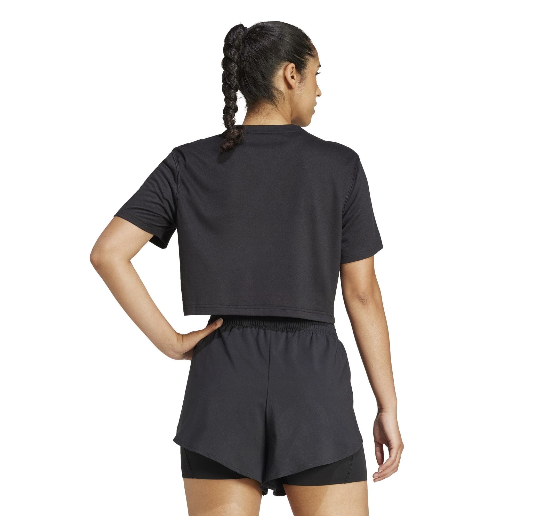adidas adidas We Mın Tee Kadın T-Shirt Siyah - 2