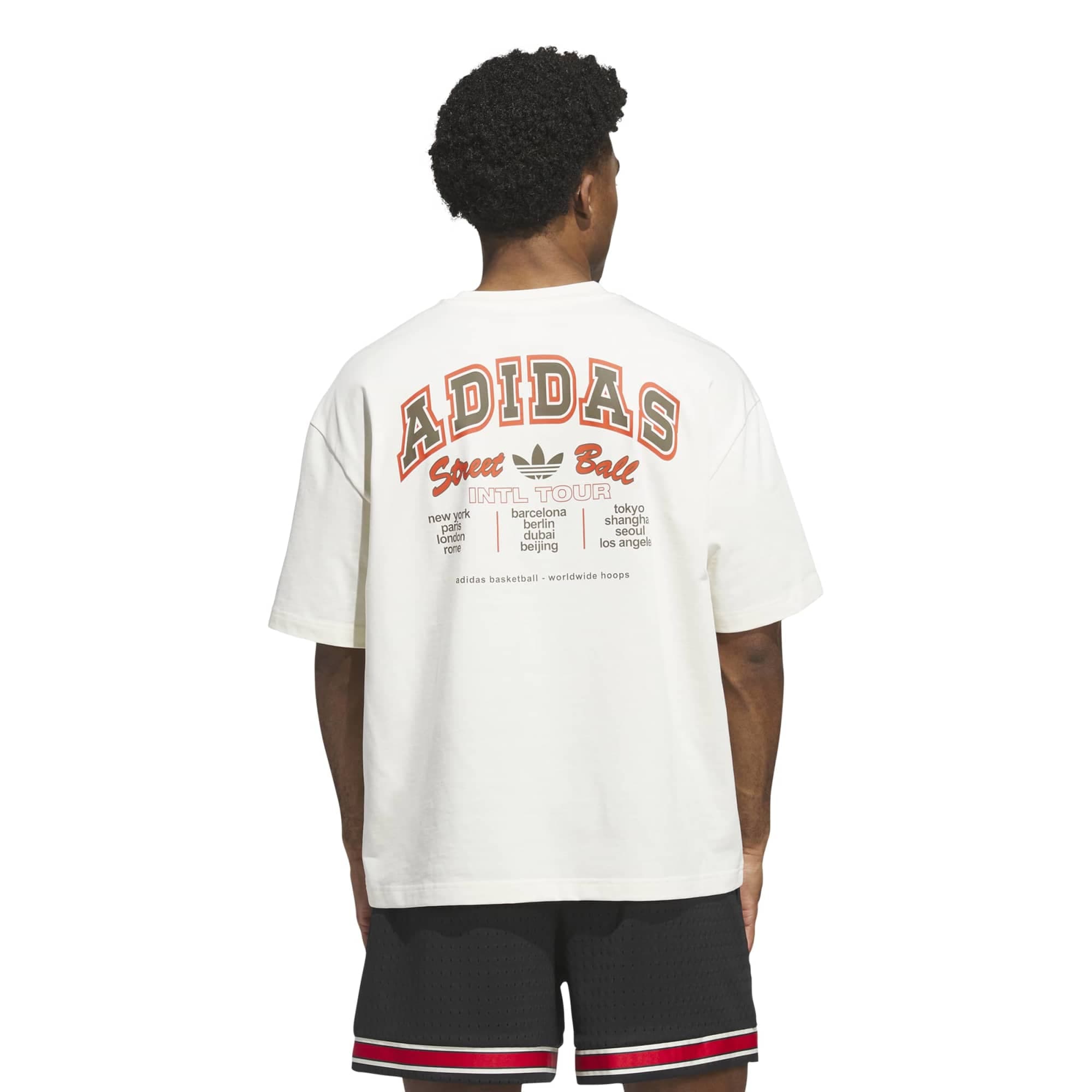 adidas adidas Wt Gfx Tee Erkek T-Shirt Krem - 2