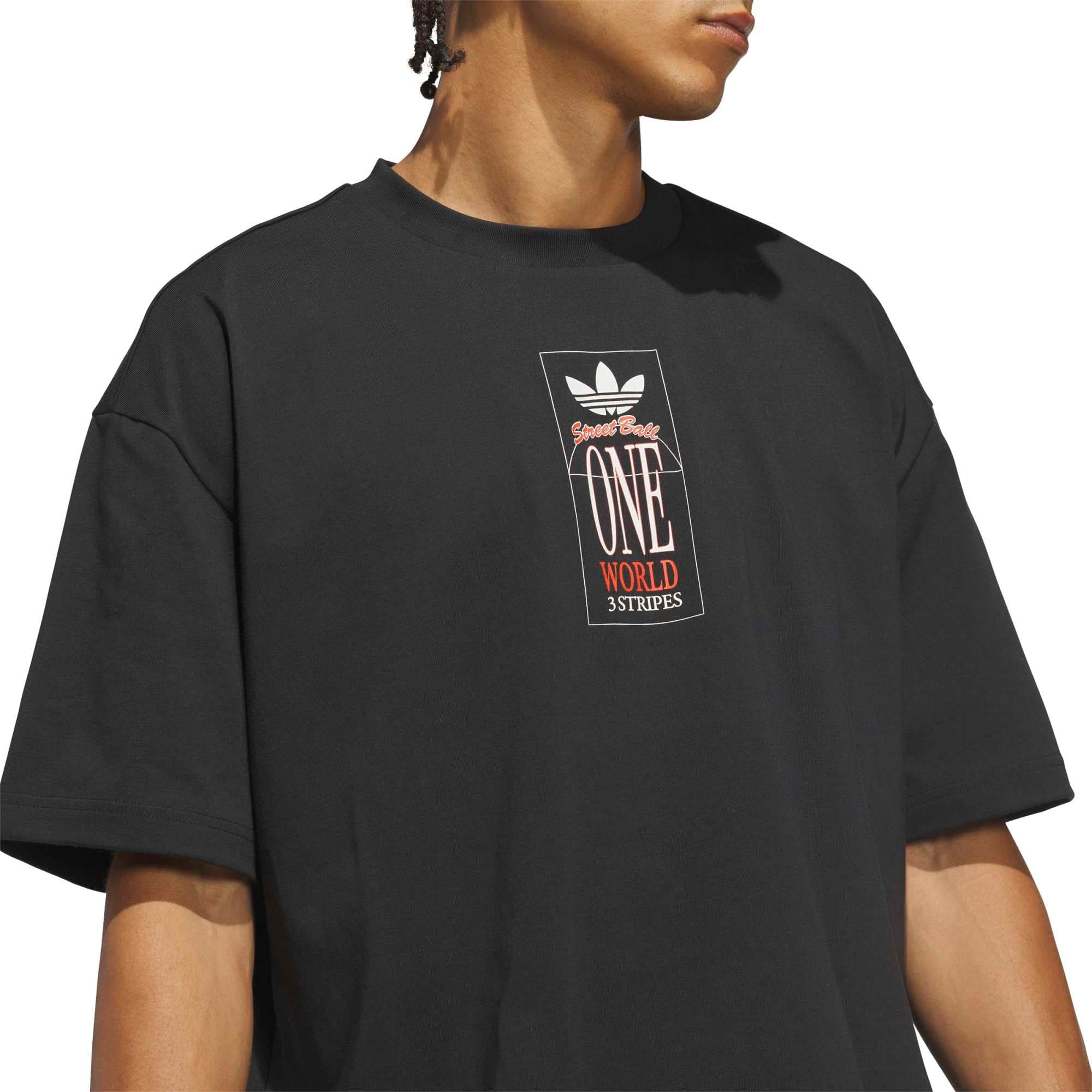 adidas adidas Wt Gfx Tee Erkek T-Shirt Siyah - 3