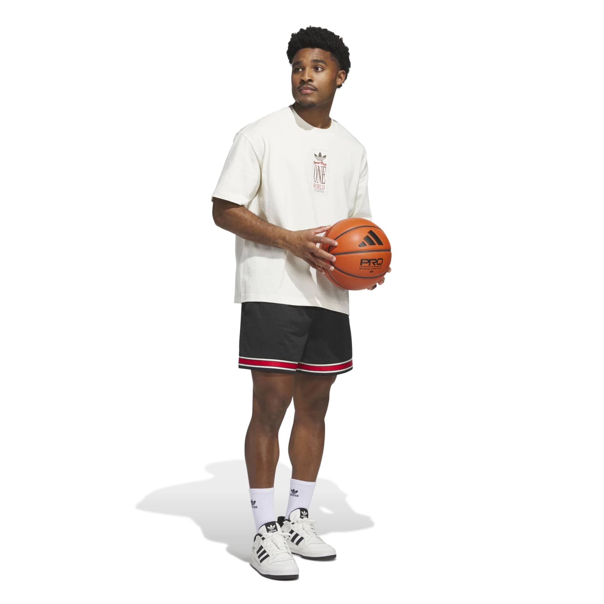 adidas adidas Wt Gfx Tee Erkek T-Shirt Krem - 3