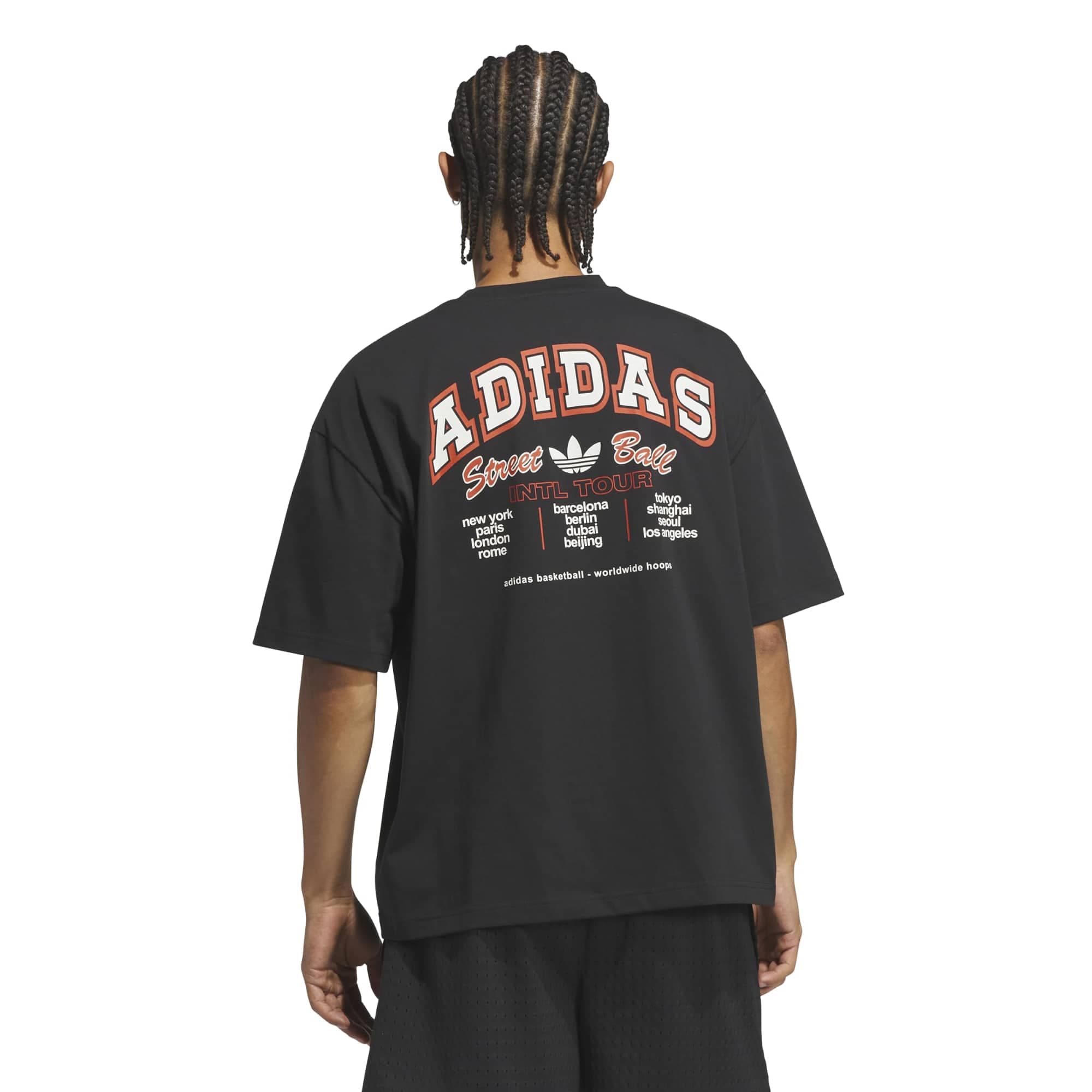 adidas adidas Wt Gfx Tee Erkek T-Shirt Siyah - 4