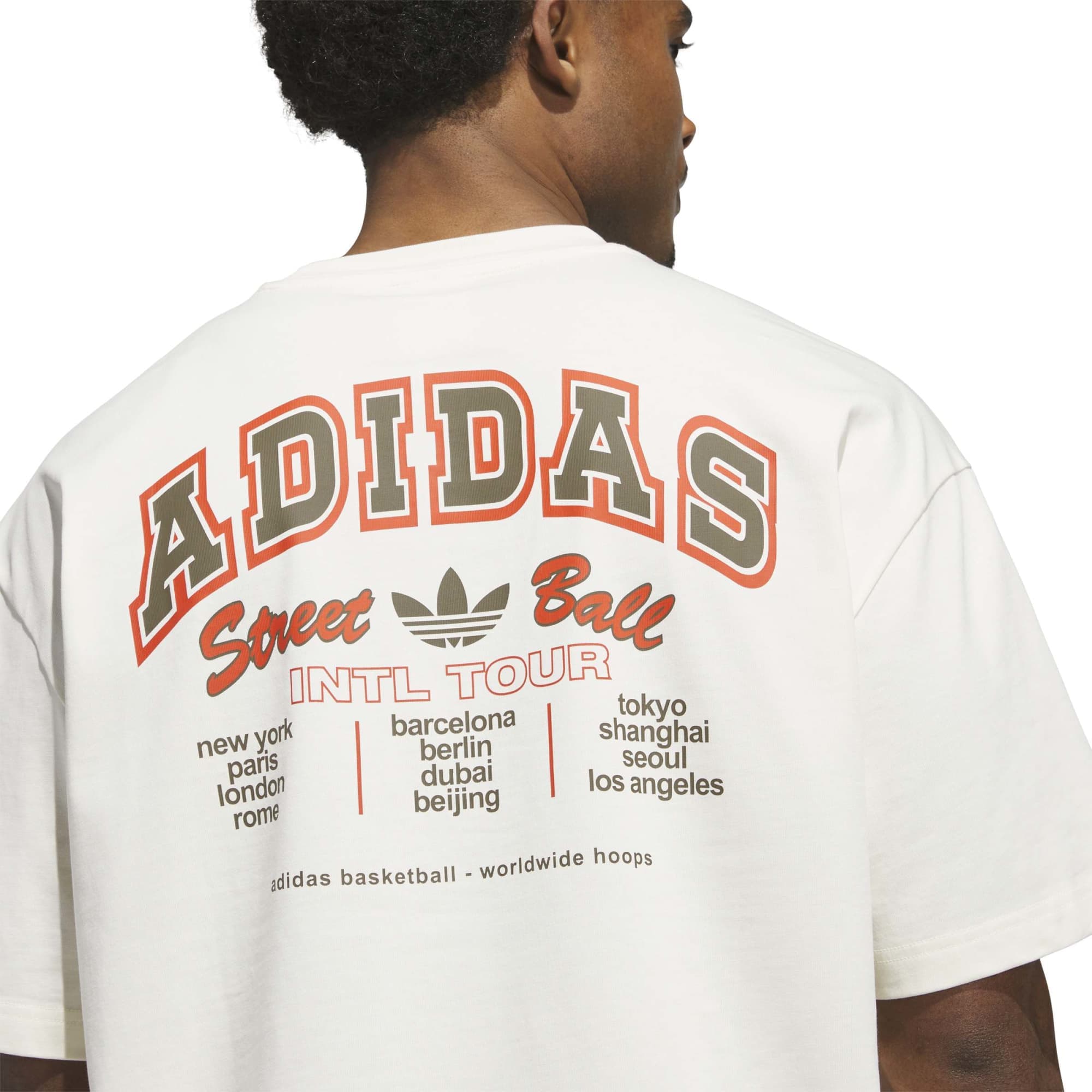 adidas adidas Wt Gfx Tee Erkek T-Shirt Krem - 5