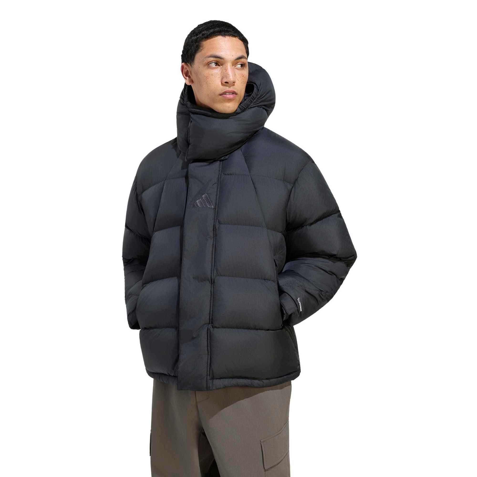 adidas adidas Xpl Puffer Jkt Erkek Mont Siyah