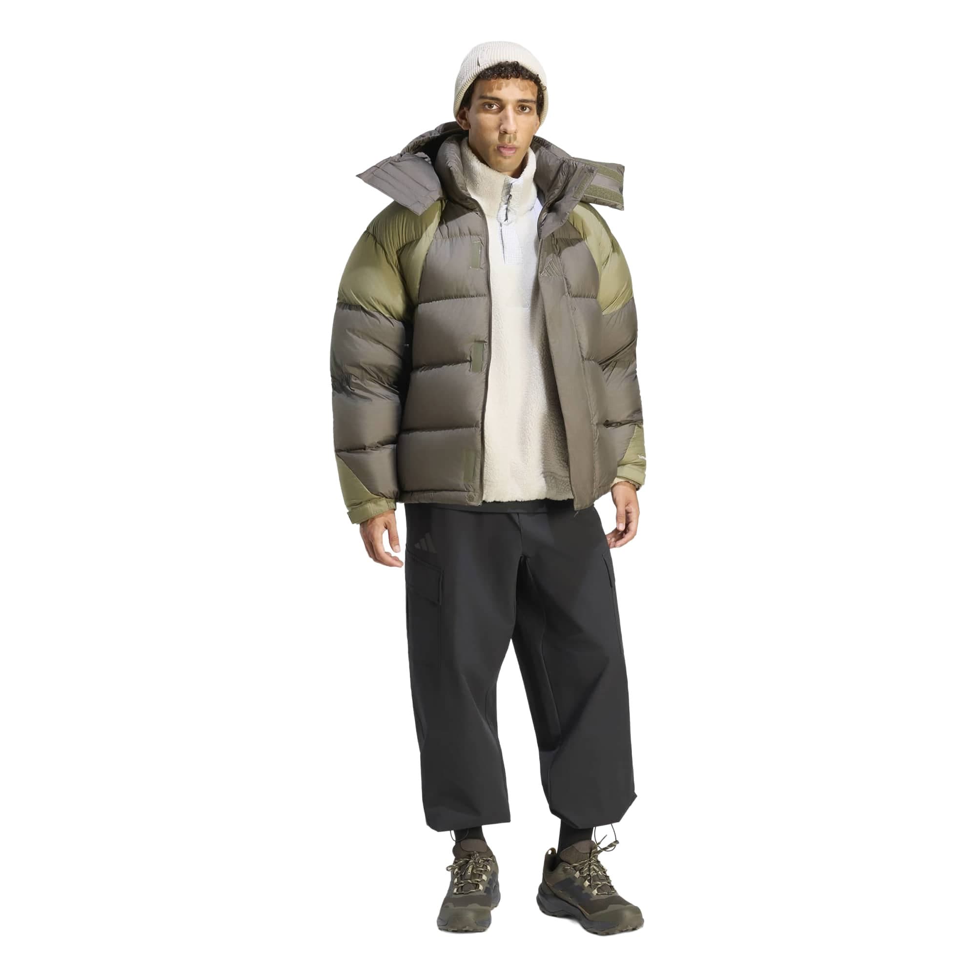 adidas adidas Xpl Puffer Jkt Erkek Mont Kahve - 2