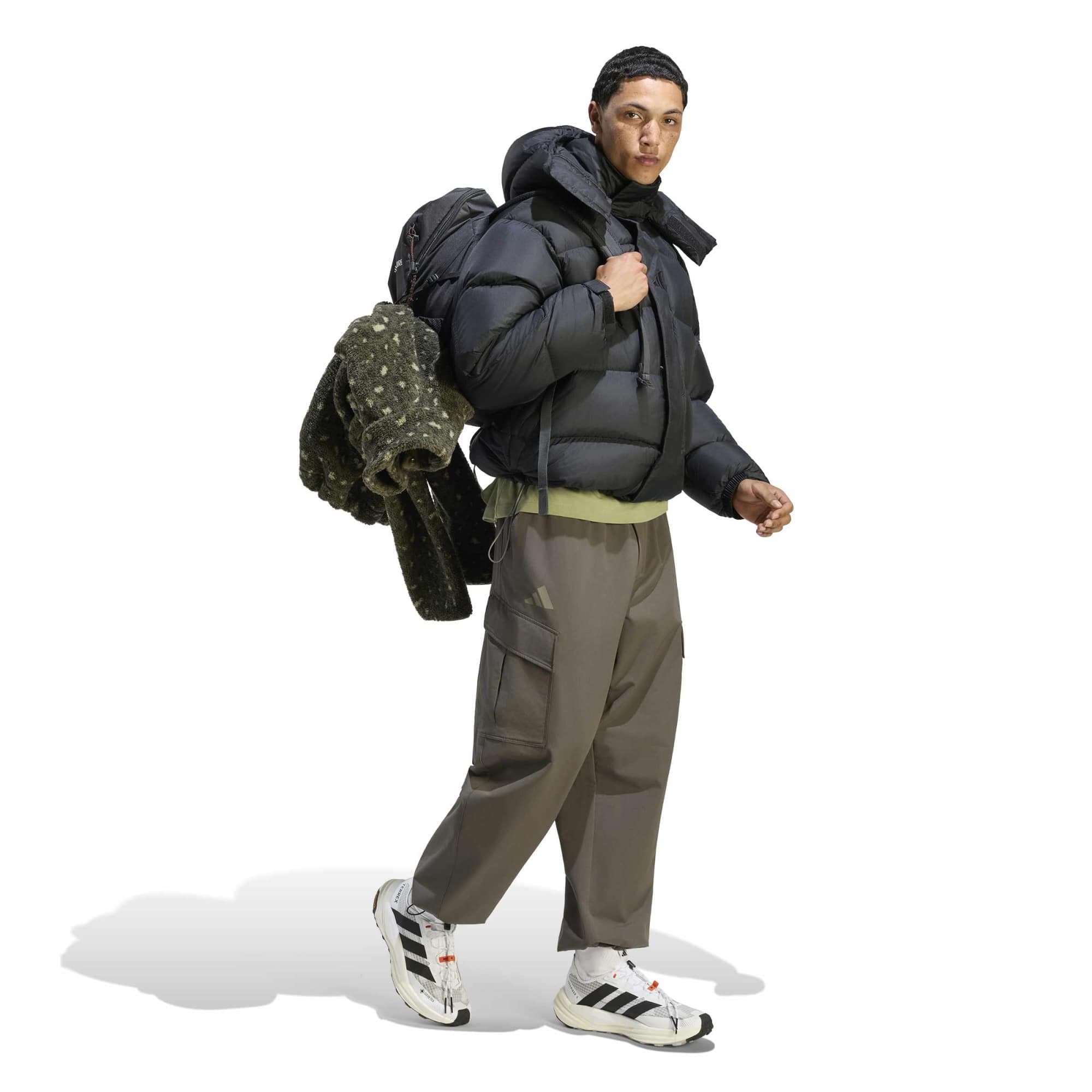 adidas adidas Xpl Puffer Jkt Erkek Mont Siyah - 3