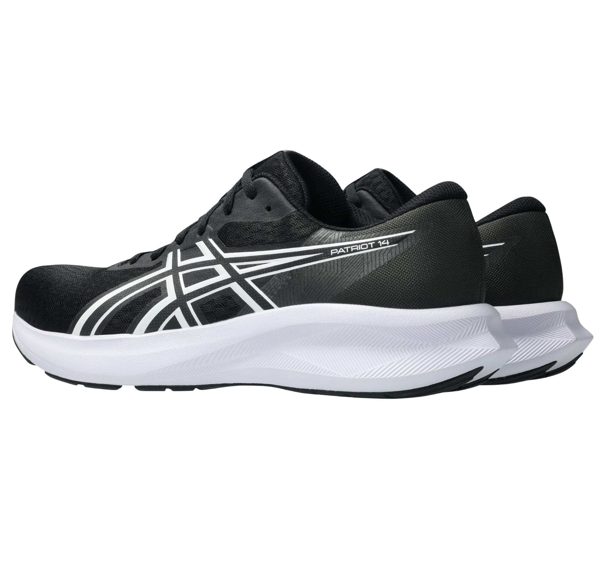 Asics Asics Patrıot 14 Erkek Spor Ayakkabı Siyah - 2