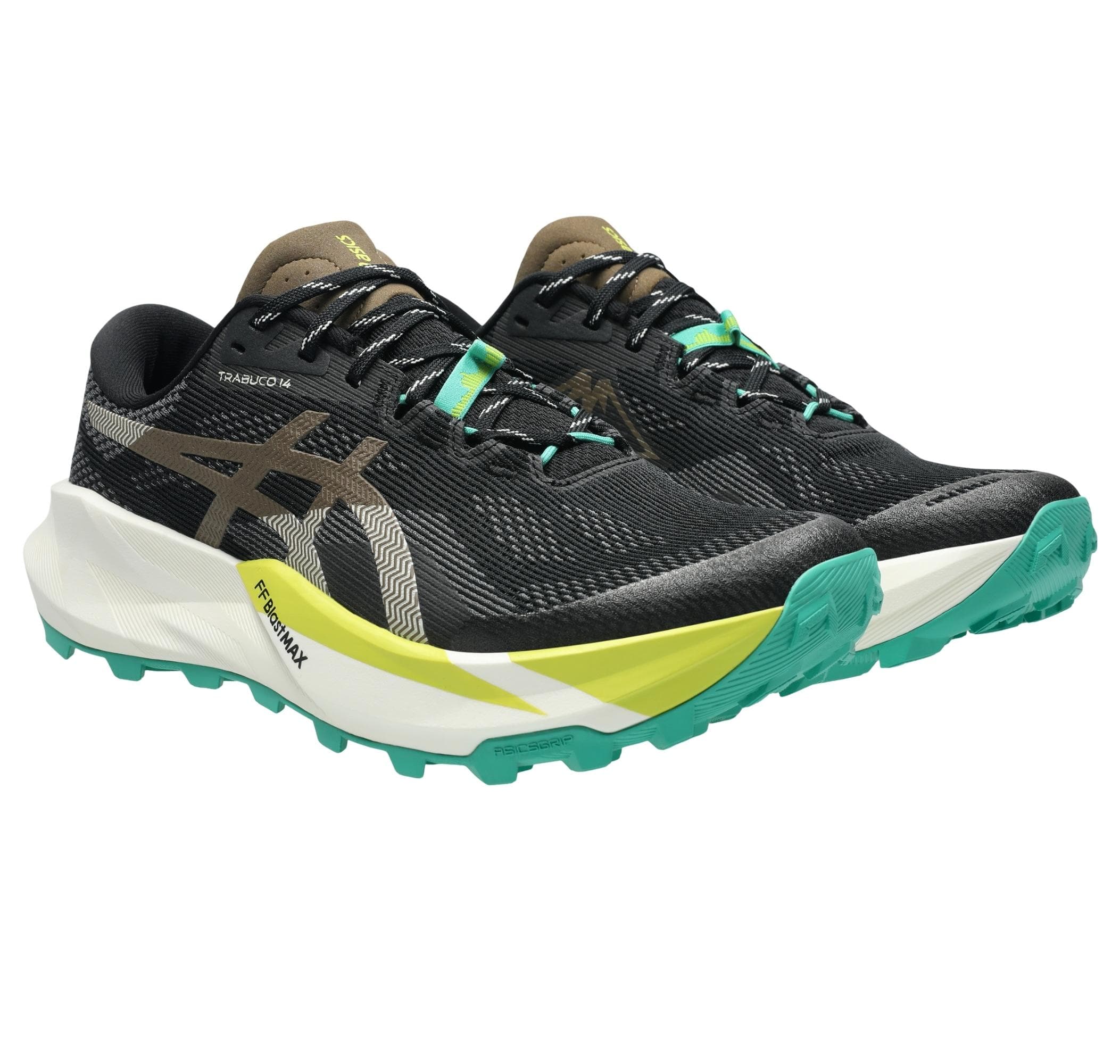 Asics Asics Trabuco 14 Erkek Spor Ayakkabı Siyah - 2