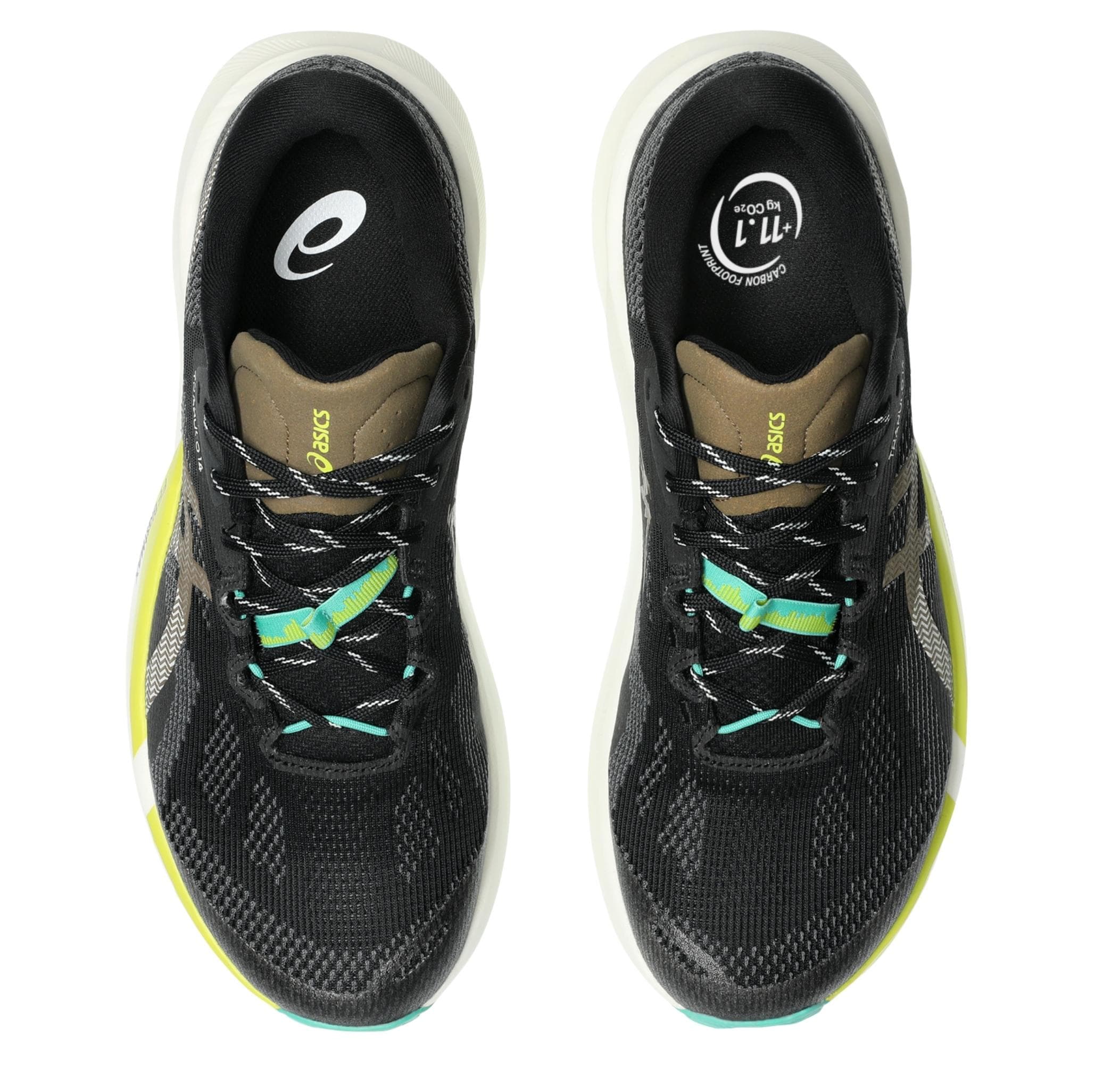 Asics Asics Trabuco 14 Erkek Spor Ayakkabı Siyah - 6