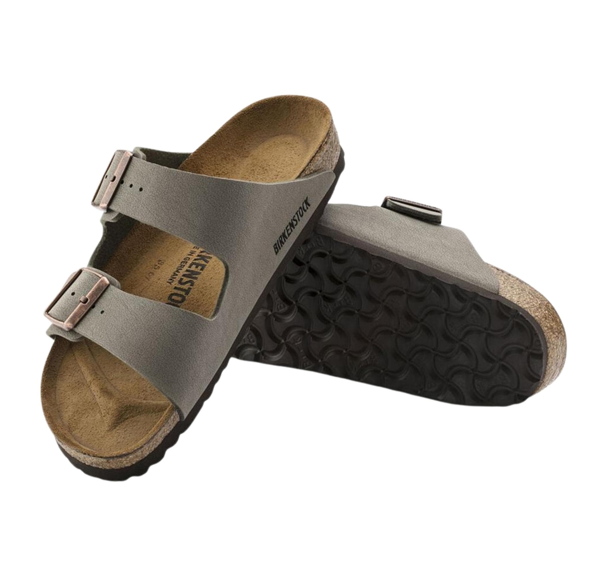 Birkenstock Birkenstock Arızona Bf Nu Terlik Gri - 2