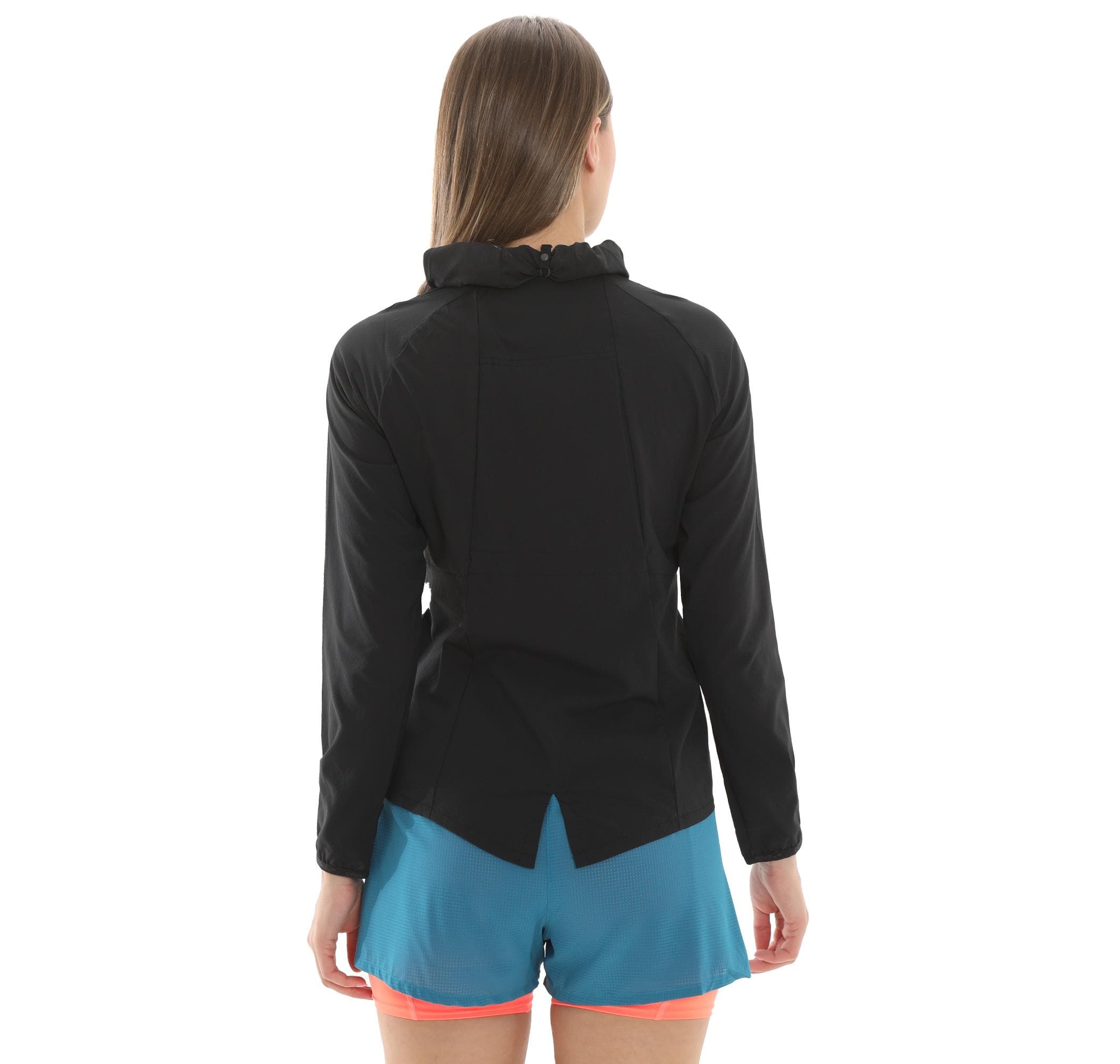 Brooks Brooks Canopy Jacket Kadın Yağmurluk-Rüzgarlık Siyah - 4