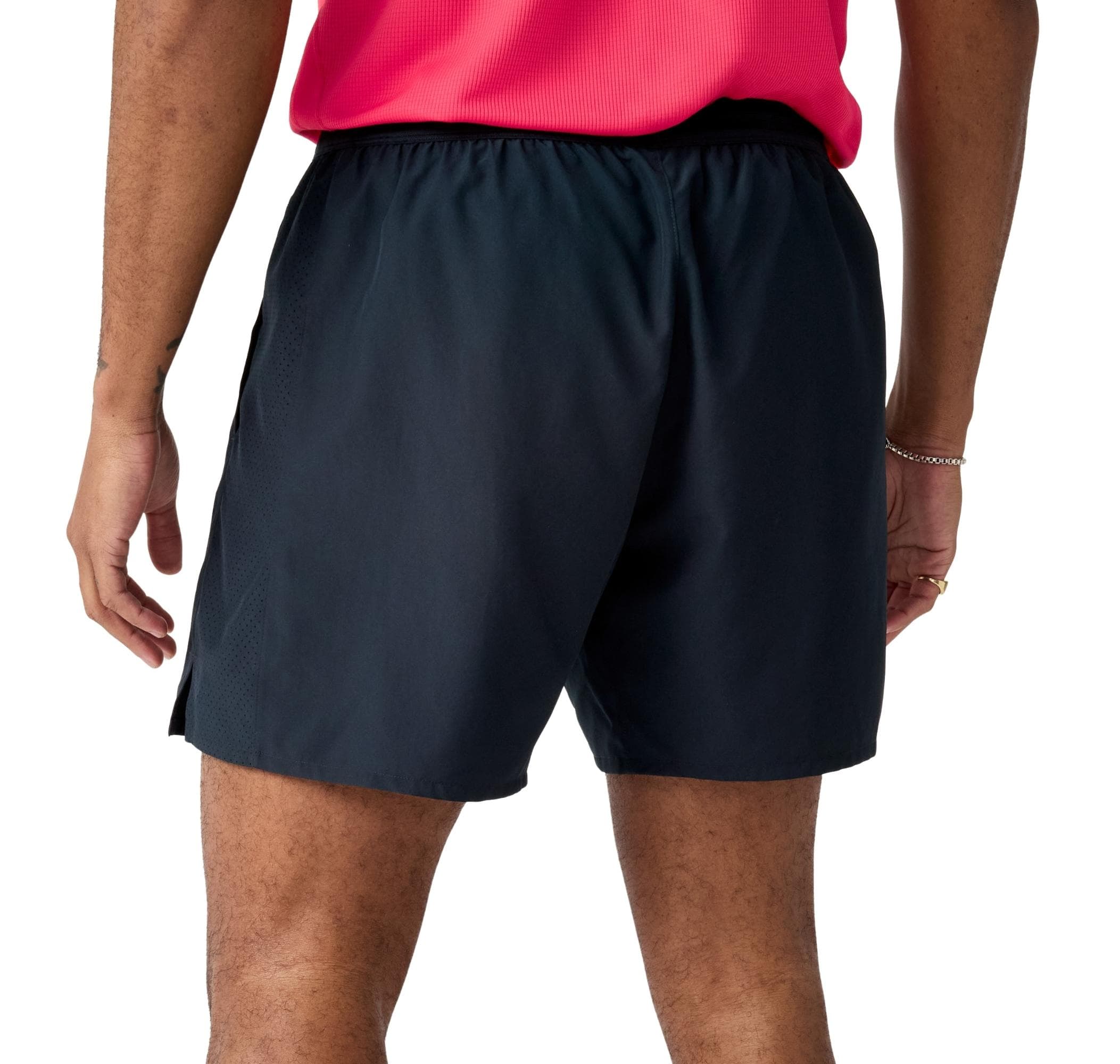 Brooks Brooks Dash 2-In-1 Short Erkek Şort Ve Kapri Siyah - 3