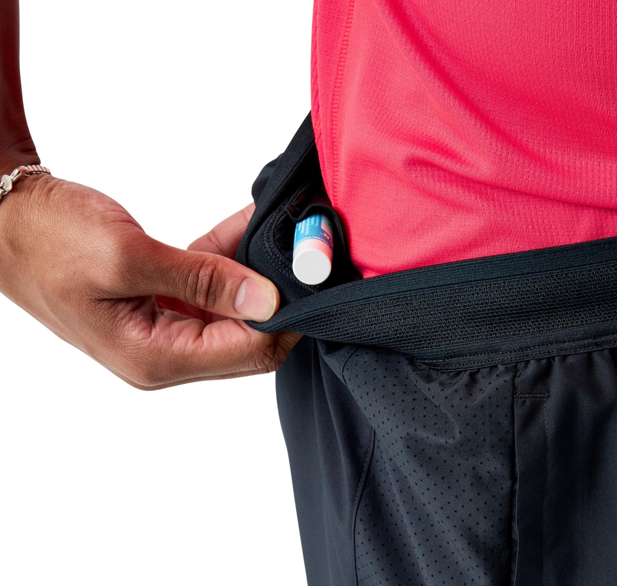 Brooks Brooks Dash 2-In-1 Short Erkek Şort Ve Kapri Siyah - 5