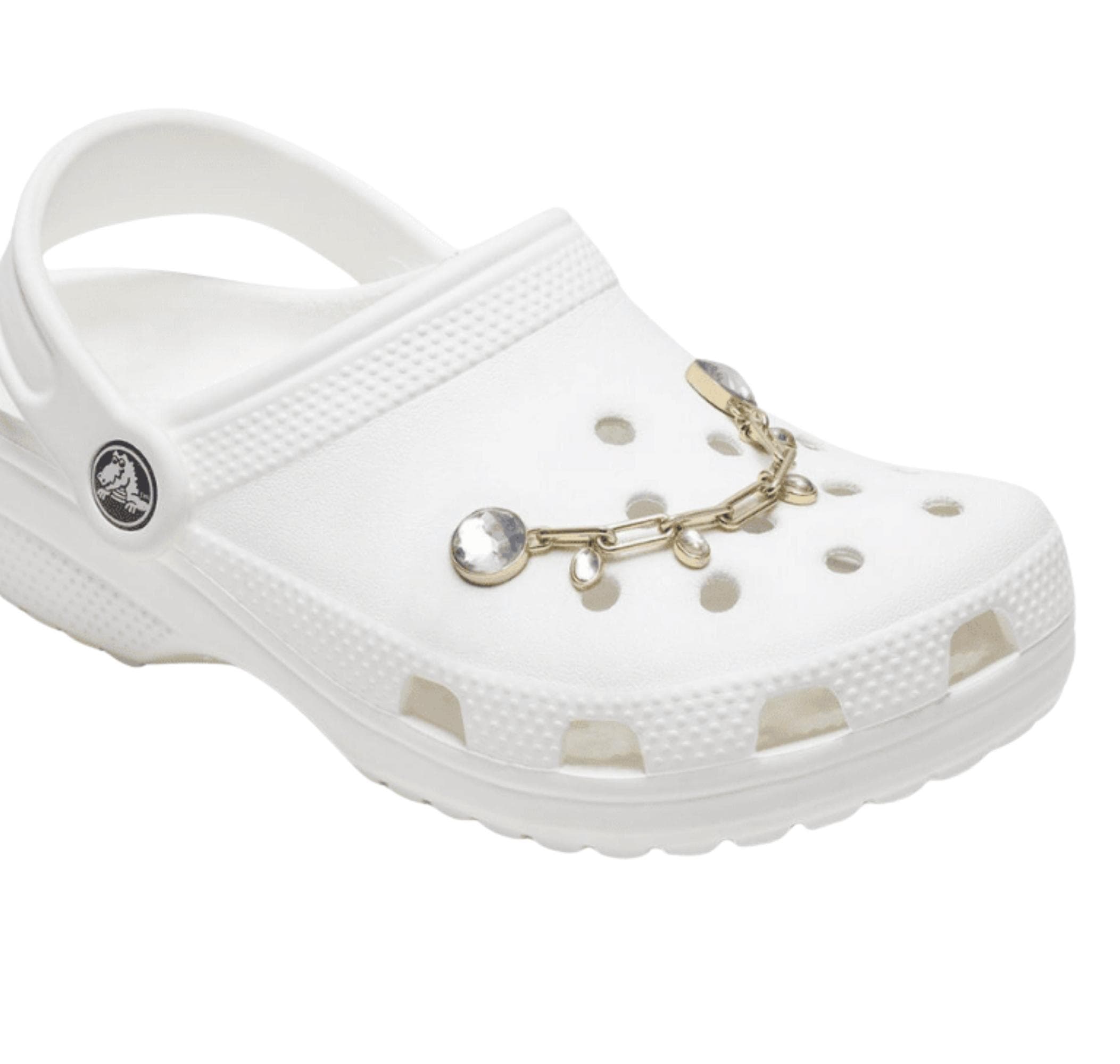 Crocs Crocs Delicate Gold And Gem Chain Jibbitz Gri - 2