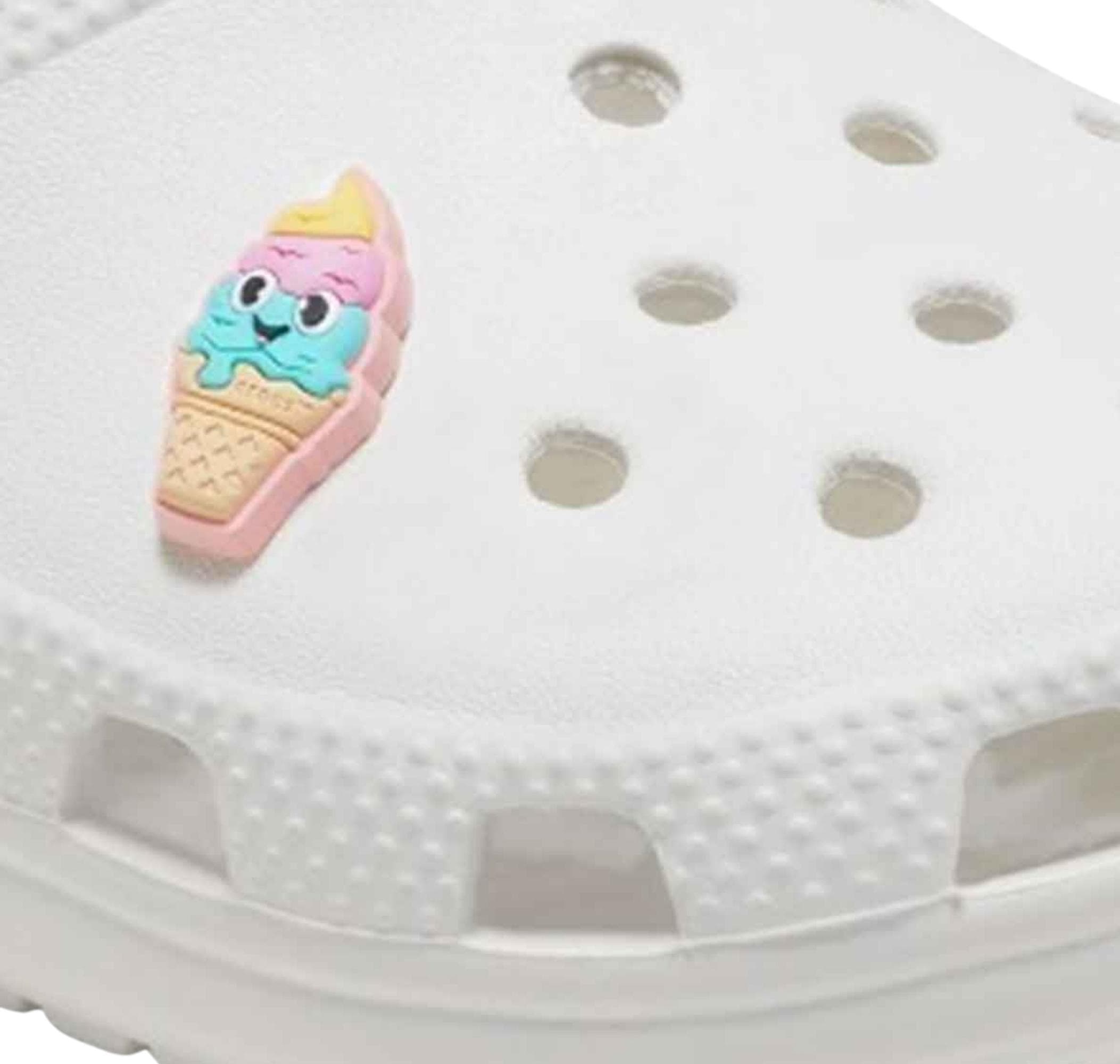 Crocs Crocs Ice Cream Cone With Smile Jibbitz Pembe - 2