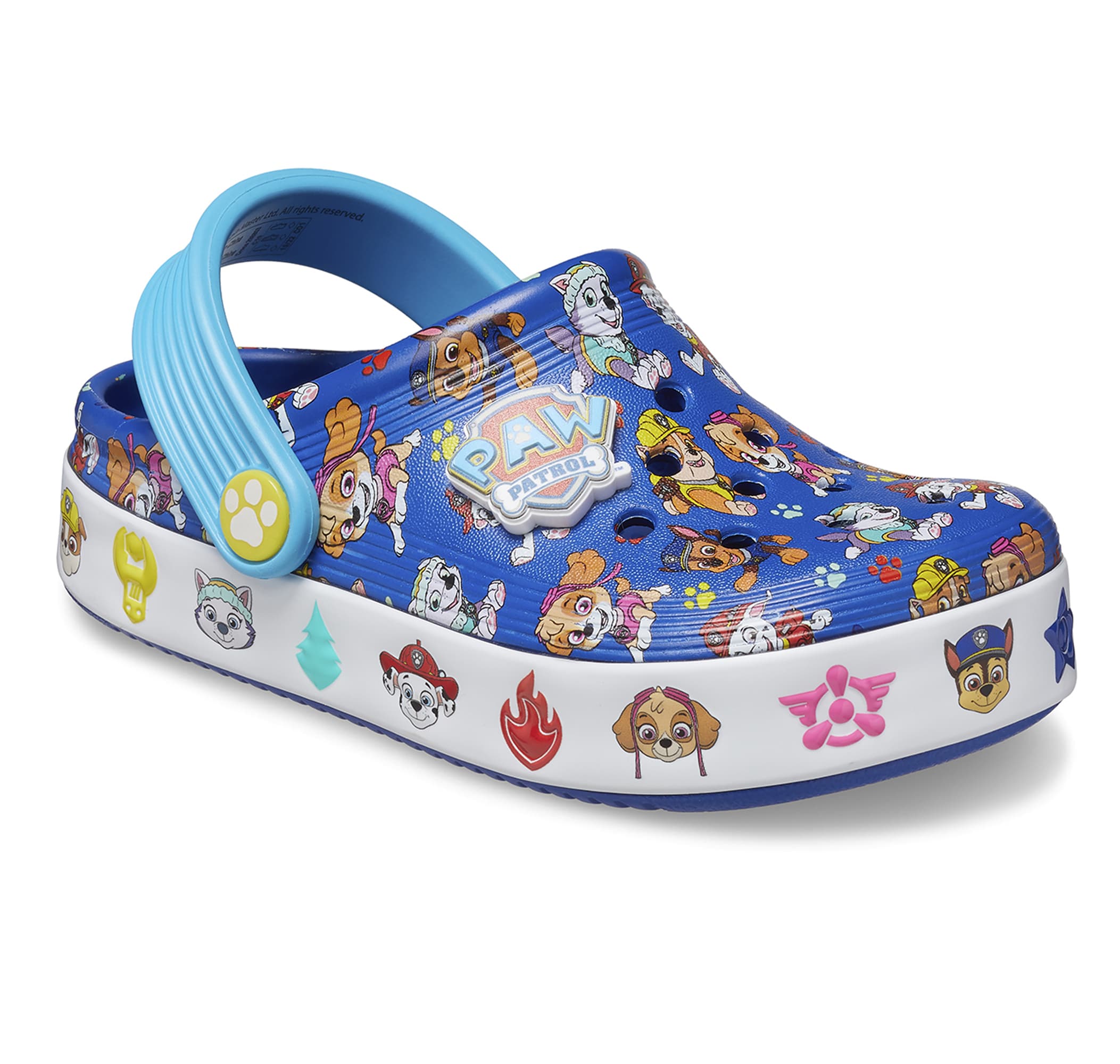 Crocs Crocs Paw Patrol Off Court Clg T Çocuk Terlik Mavi - 3