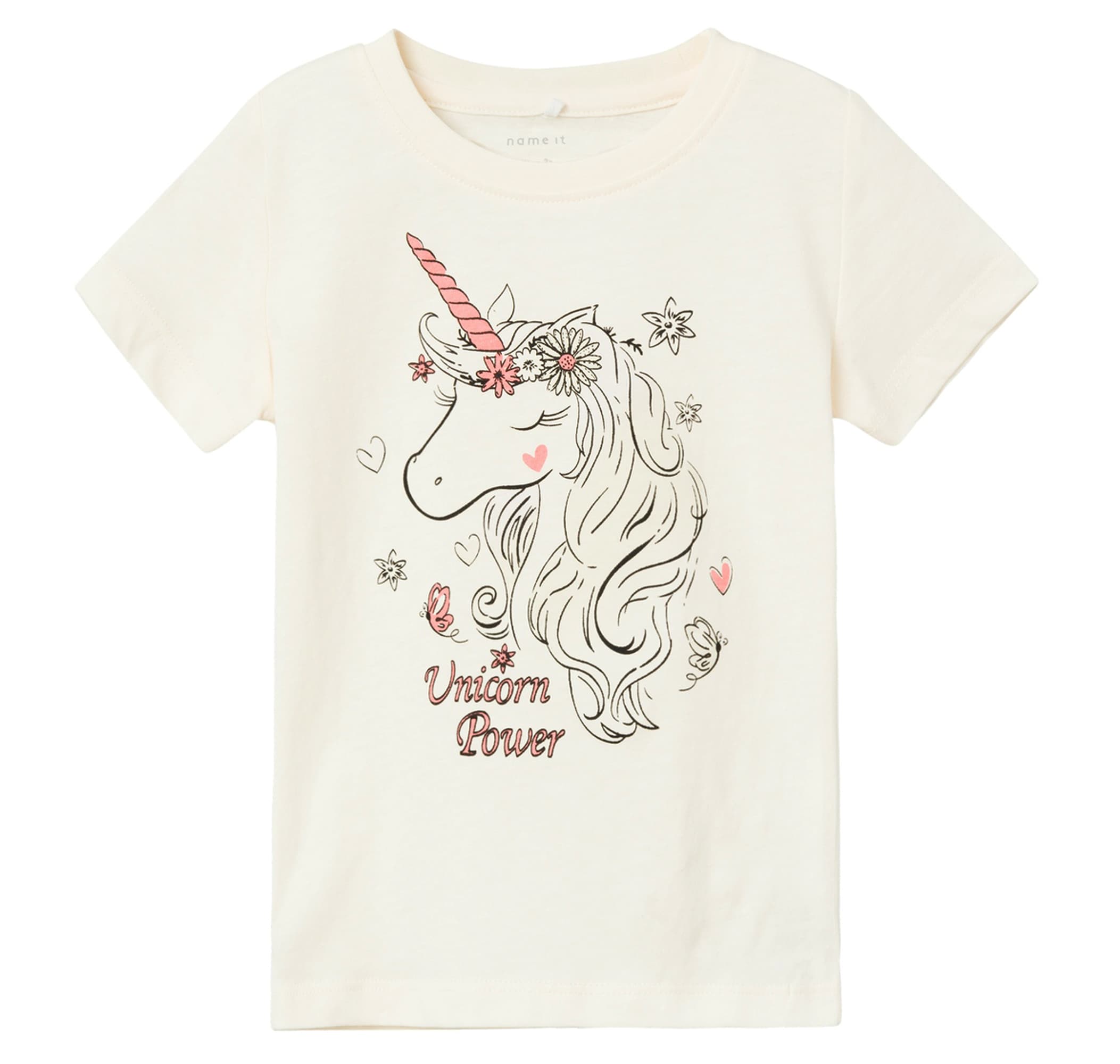 Name It Name It Nmfzoey Ss Top Bebek T-Shirt Sarı