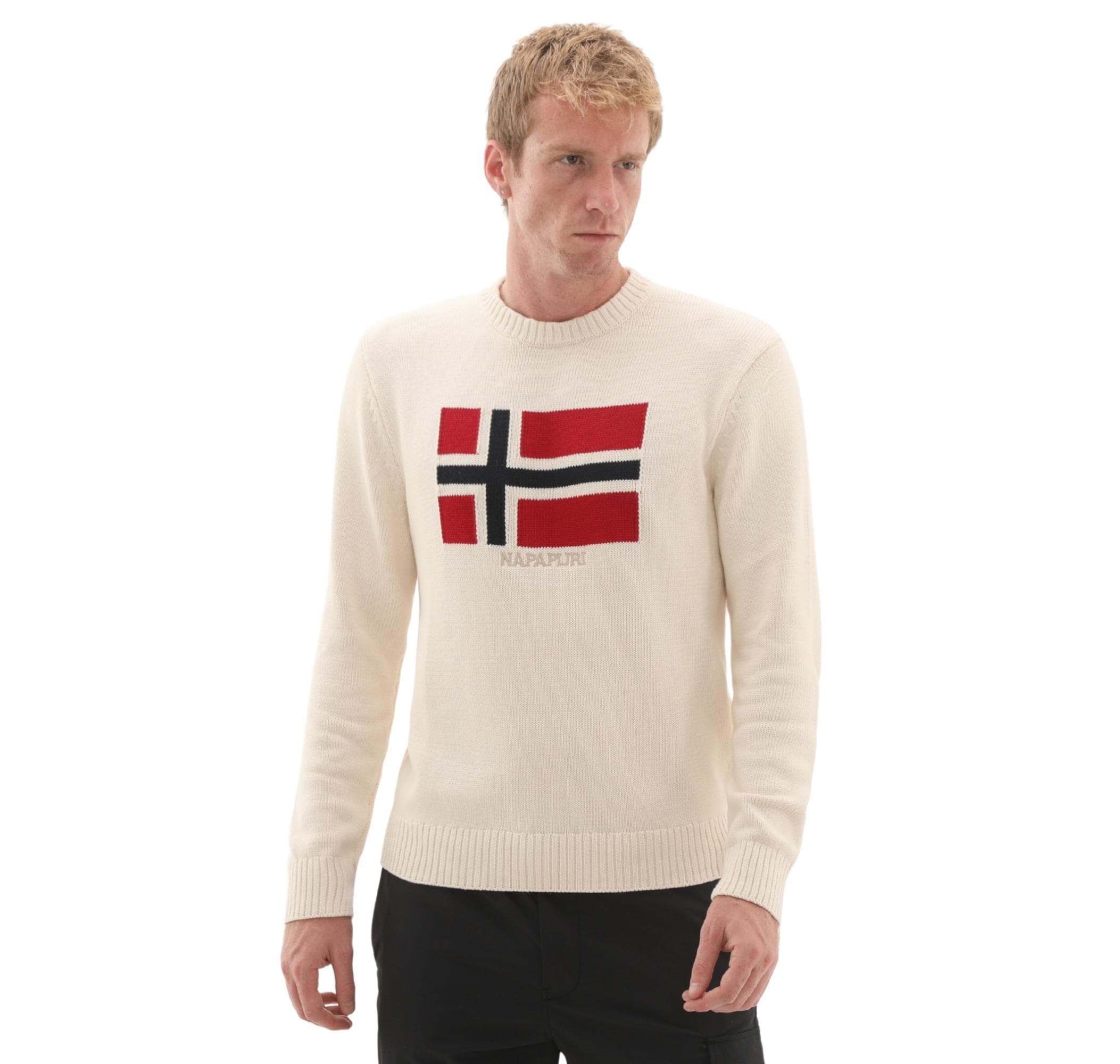 Napapijri Napapijri D-Mura C Erkek Sweatshirt Krem - 2