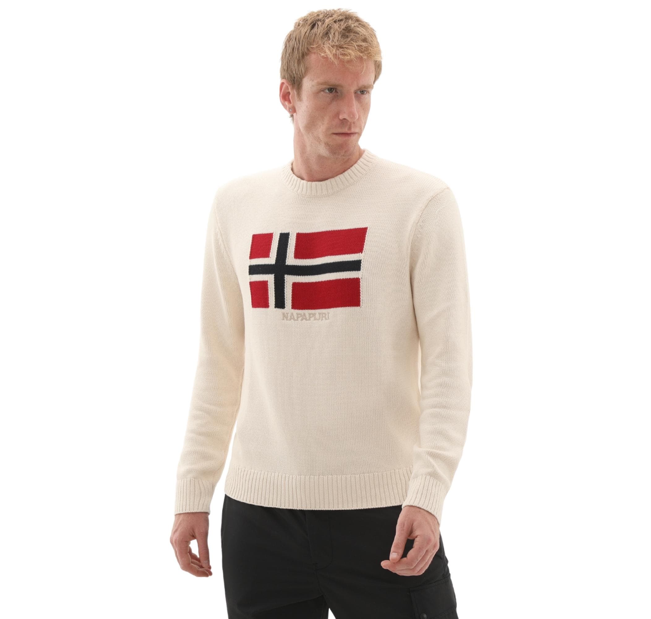 Napapijri Napapijri D-Mura C Erkek Sweatshirt Krem - 3