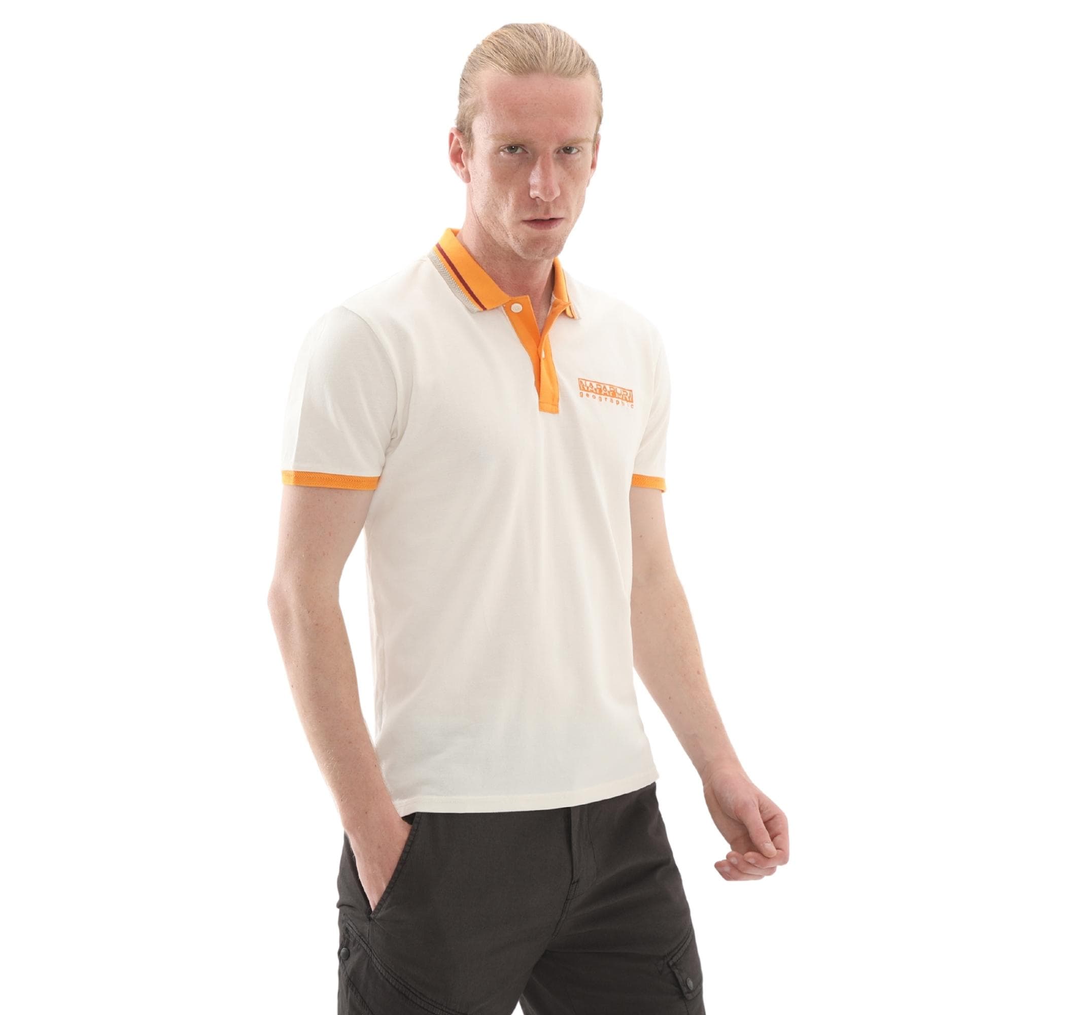 Napapijri Napapijri E-Murlo Ss Erkek T-Shirt Beyaz - 3