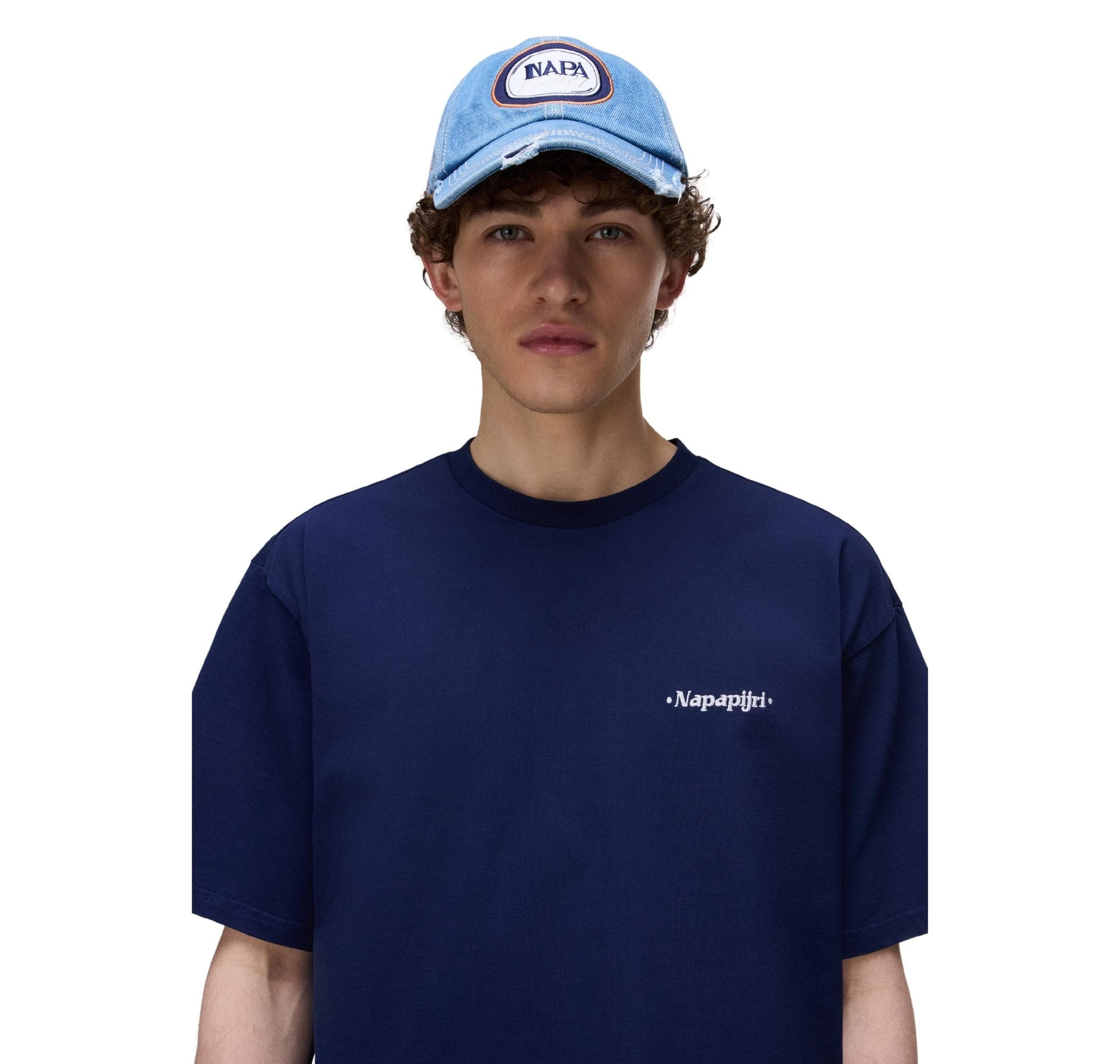 Napapijri Napapijri S-Fluorıte Ss Erkek T-Shirt Lacivert - 3