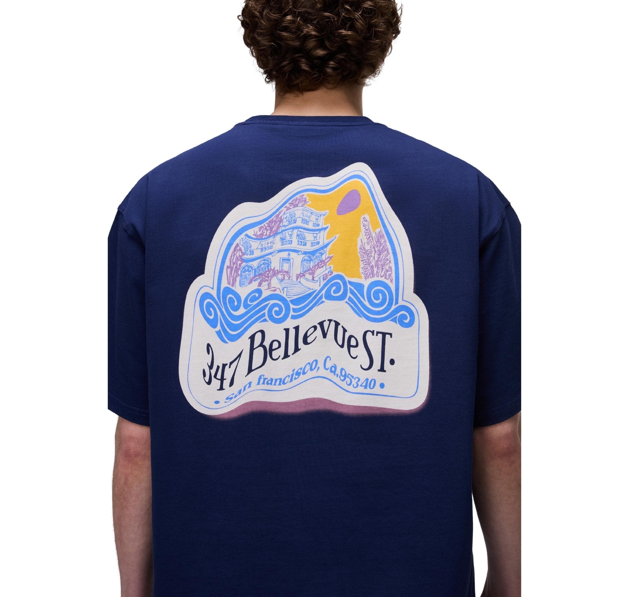 Napapijri Napapijri S-Fluorıte Ss Erkek T-Shirt Lacivert - 4