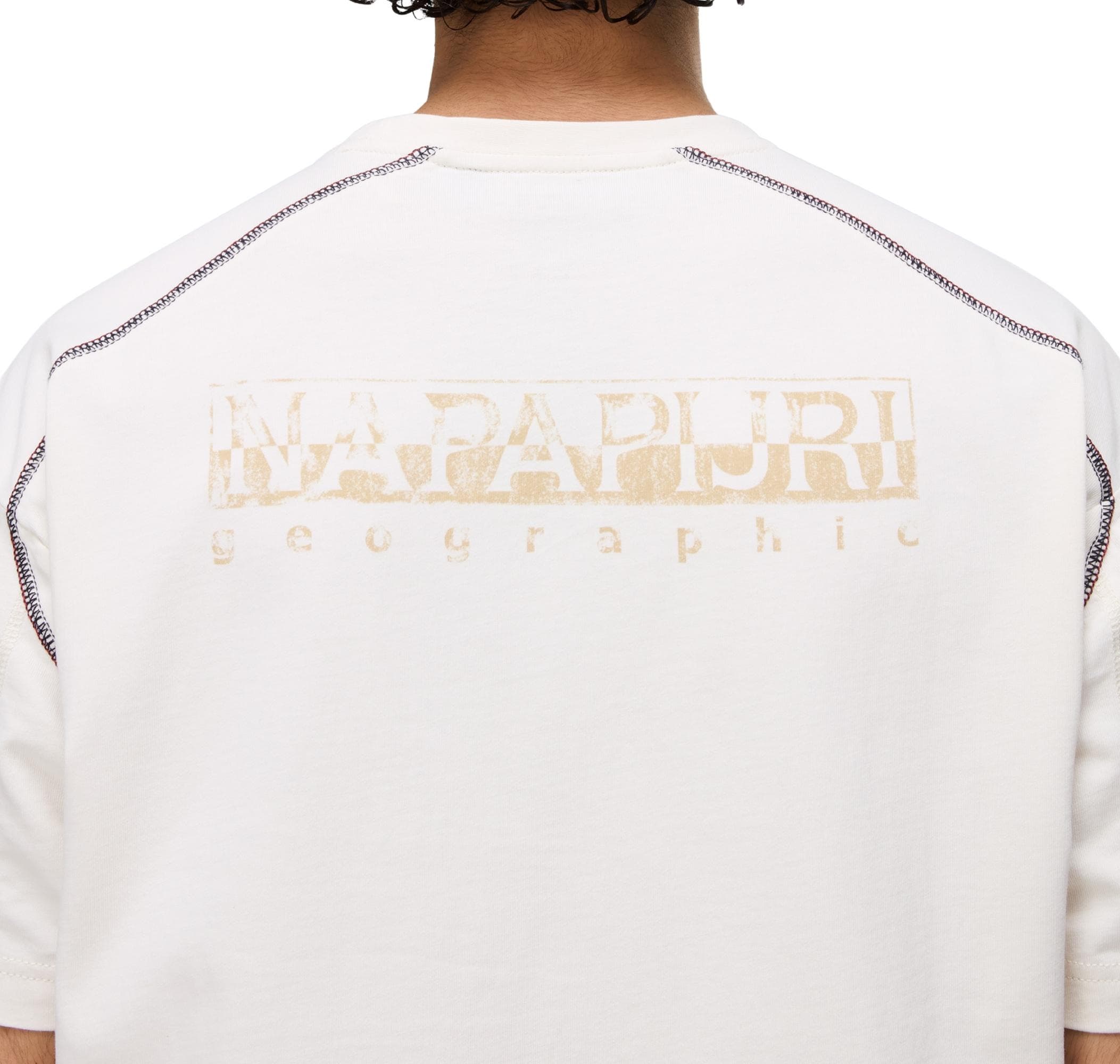 Napapijri Napapijri S-Reflect Ss Erkek T-Shirt Beyaz - 3